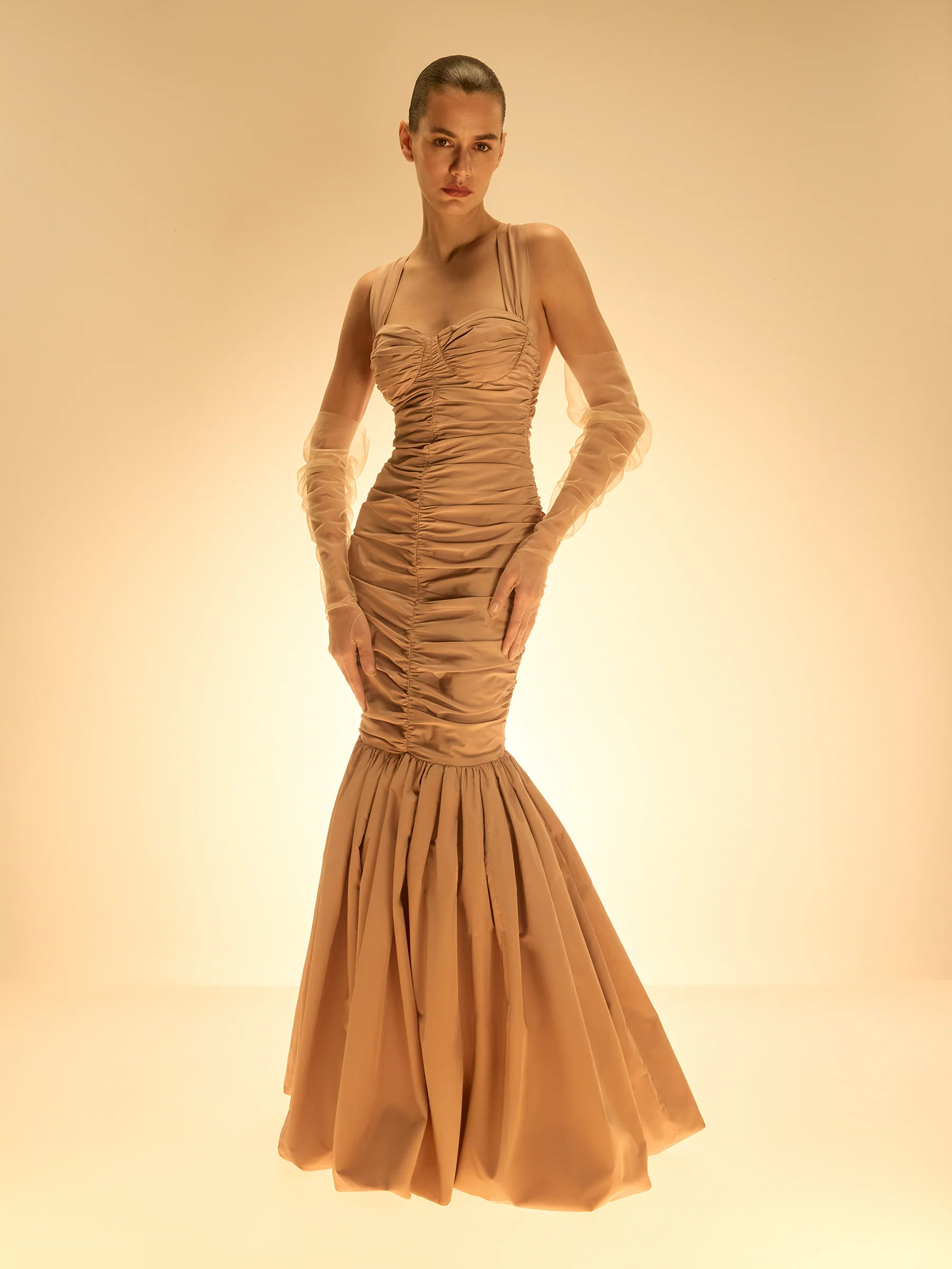 Pavlova taffeta dress - Image 6