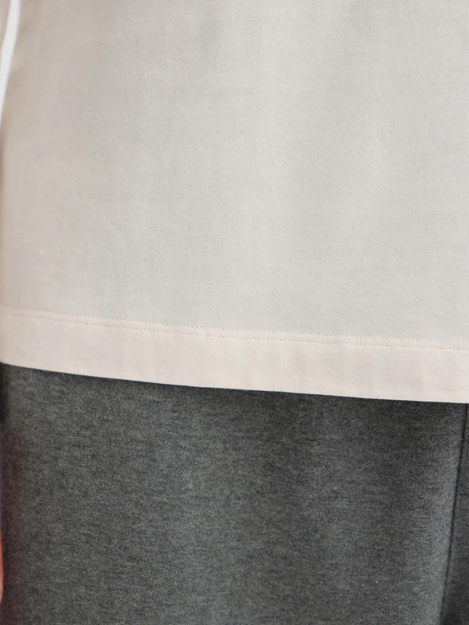 Peached cotton long-sleeve T-shirt - Image 4