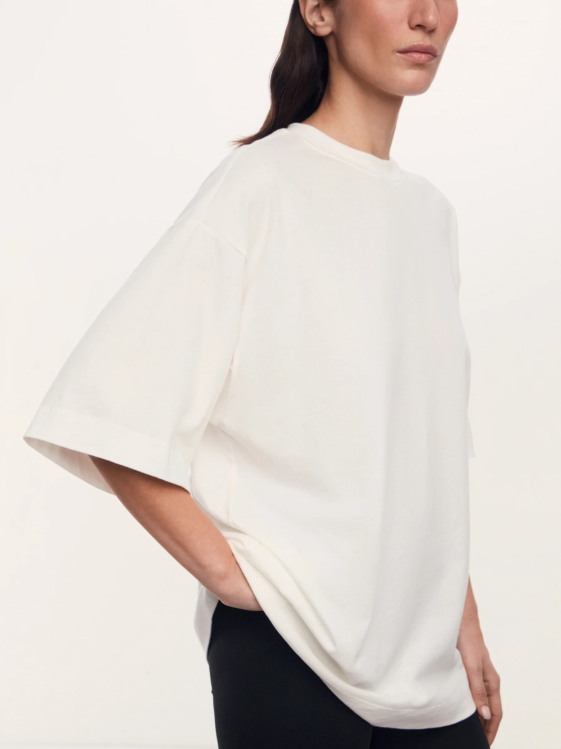 Peached cotton T-shirt - Image 4