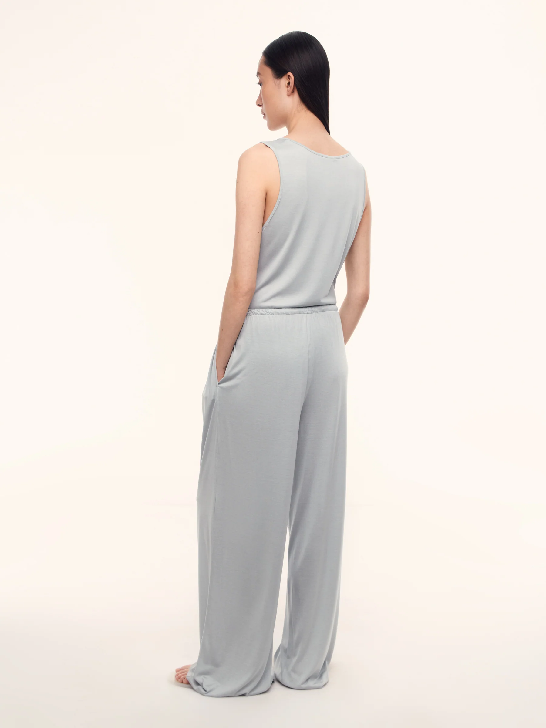 Pearl silk trousers - Image 5