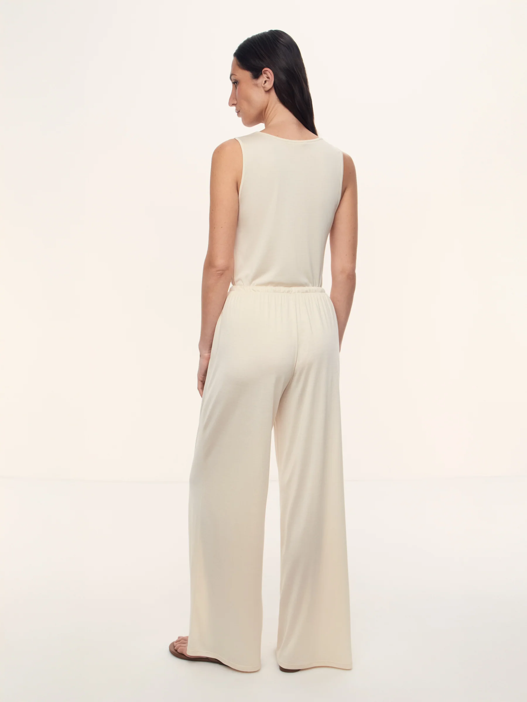 Pearl silk trousers - Image 5