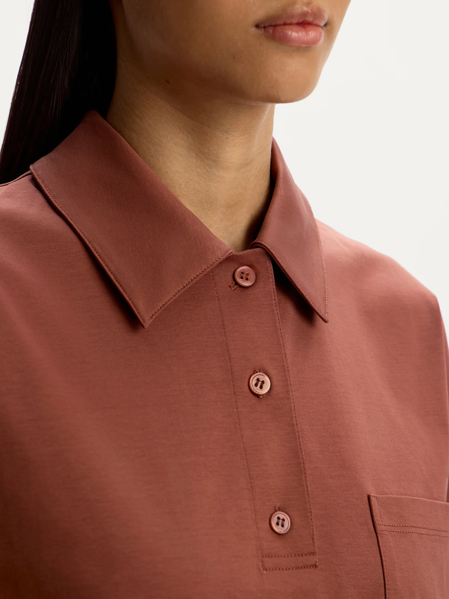Pima cotton polo T-shirt - Image 4