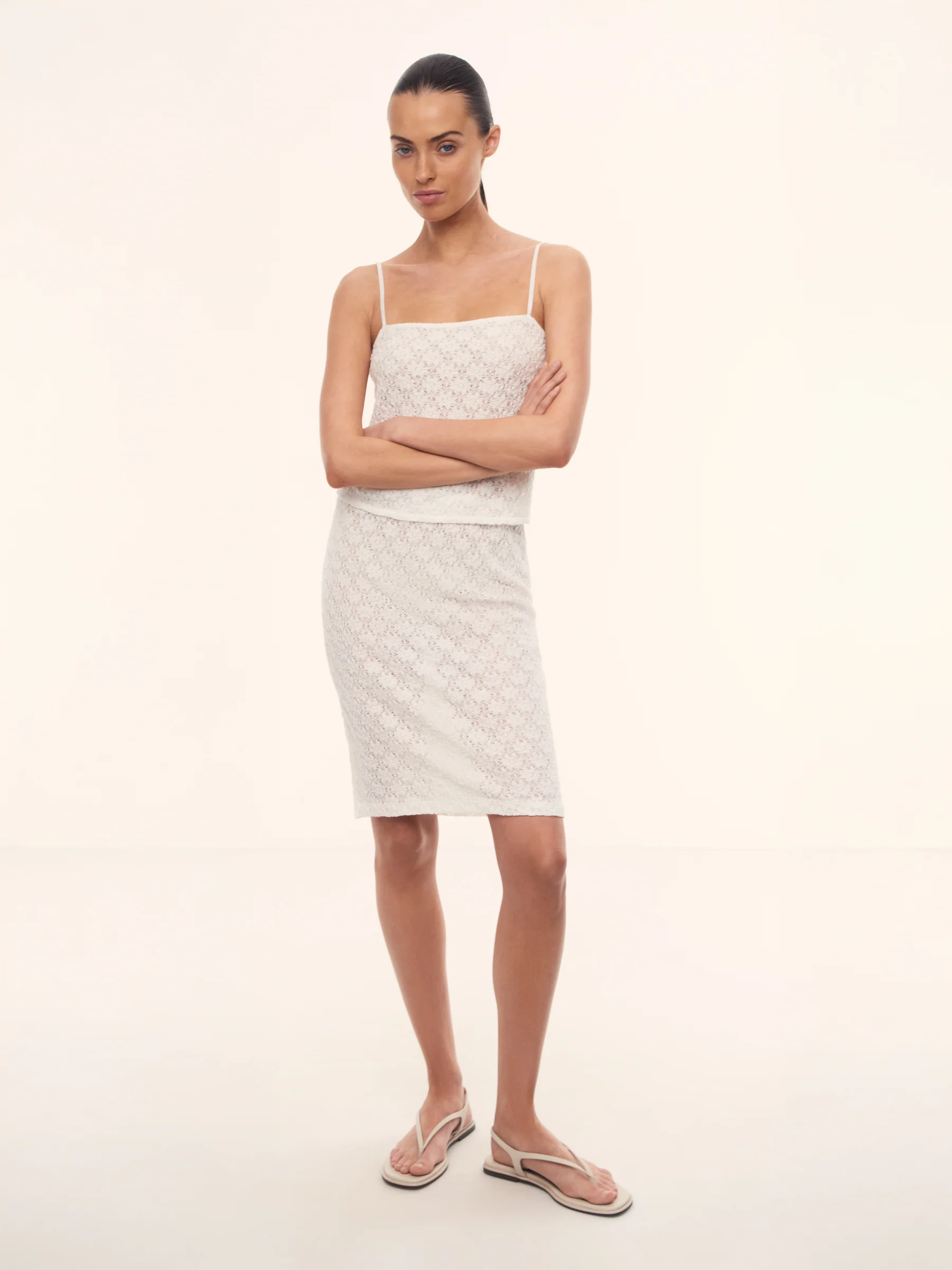 Primrose lace skirt