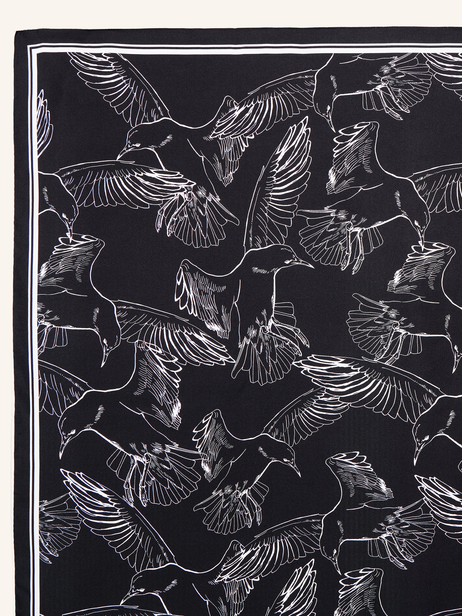 Printed silk scarf - Image 3