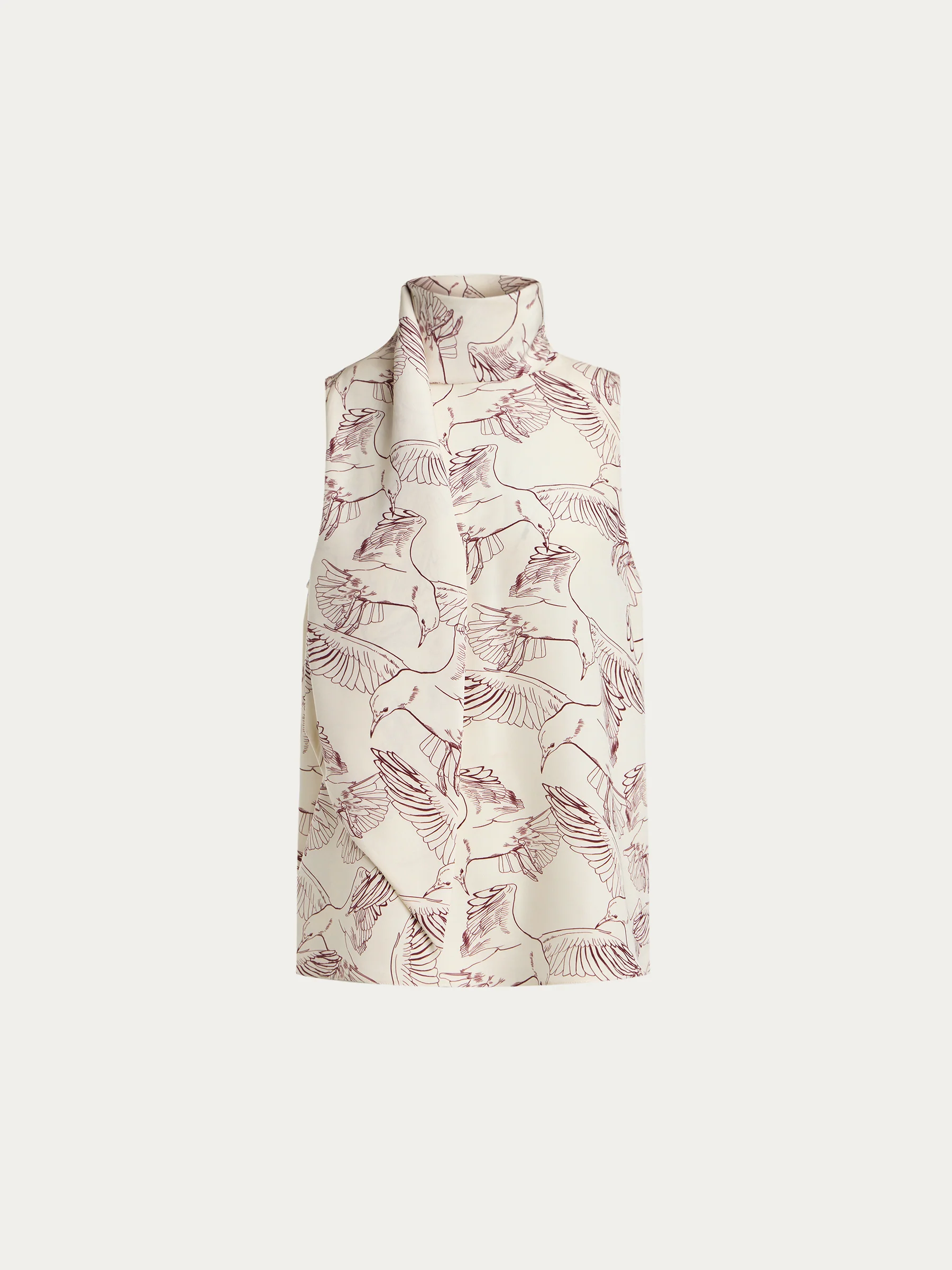 Printed silk top - Image 5