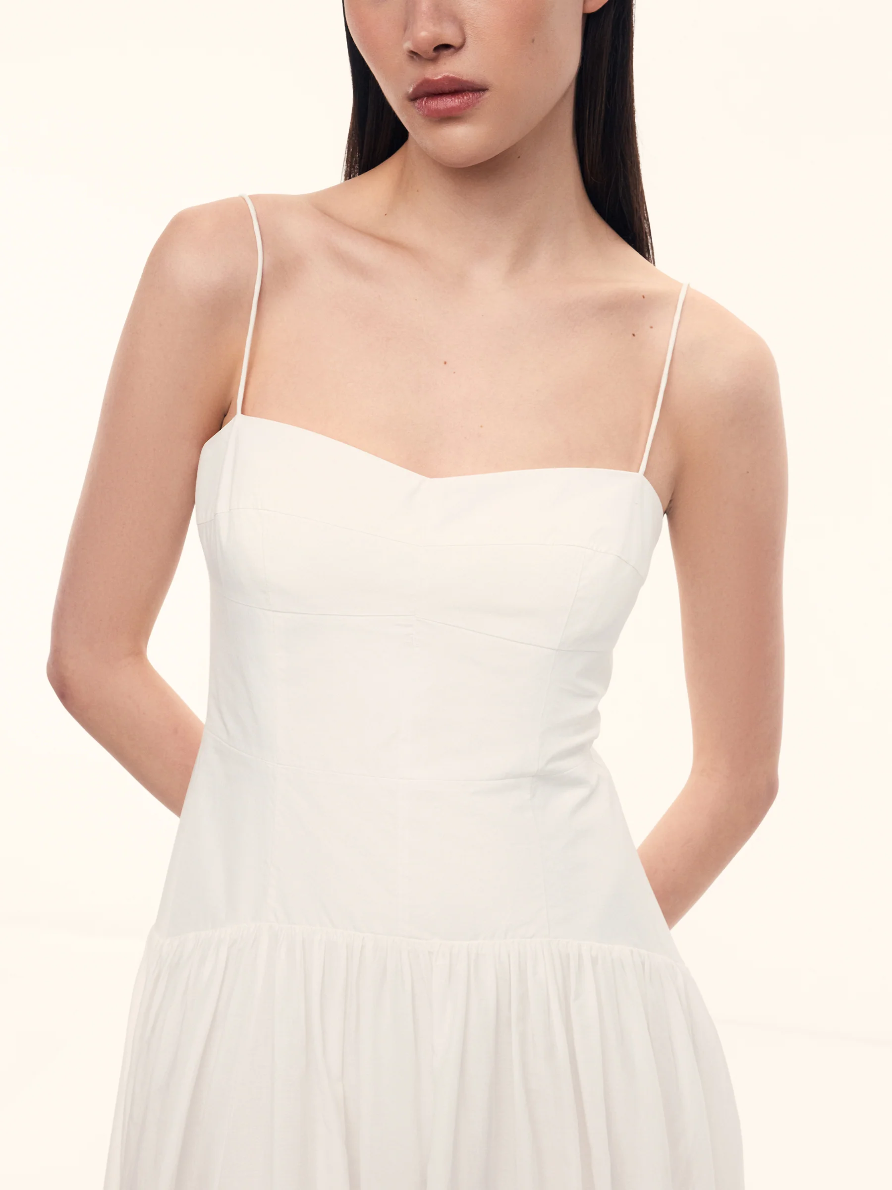 Provence cotton-silk dress - Image 4