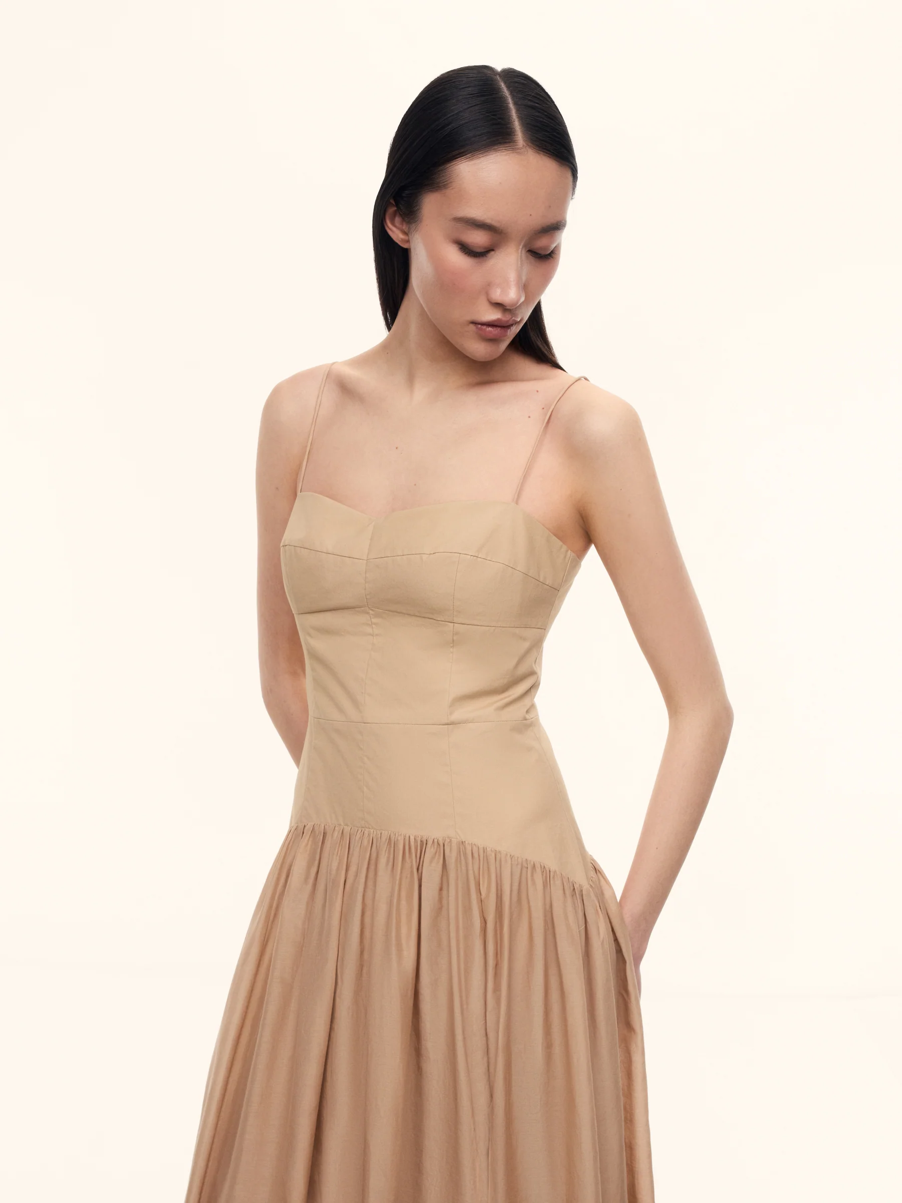 Provence cotton-silk dress - Image 3