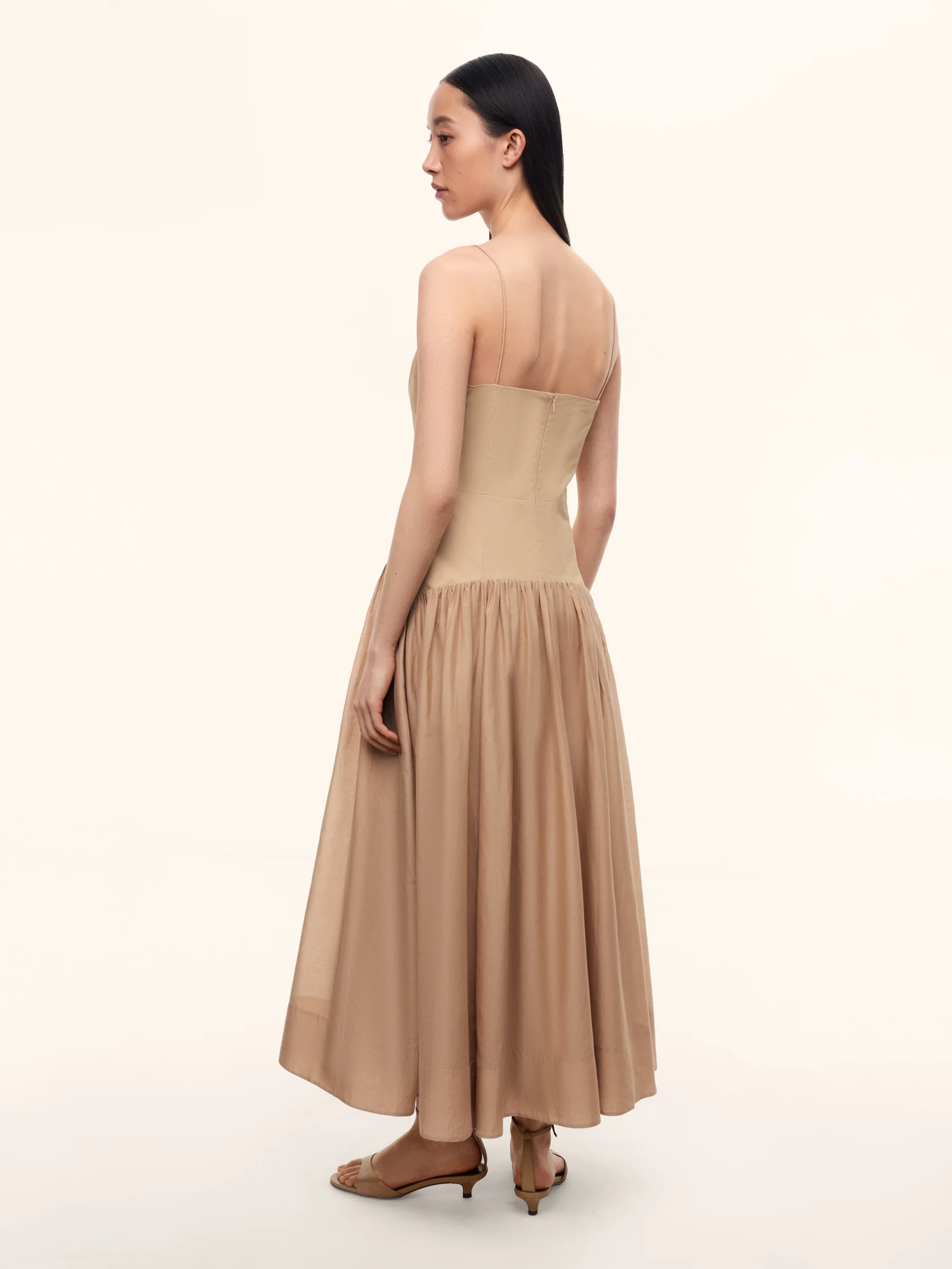 Provence cotton-silk dress - Image 5