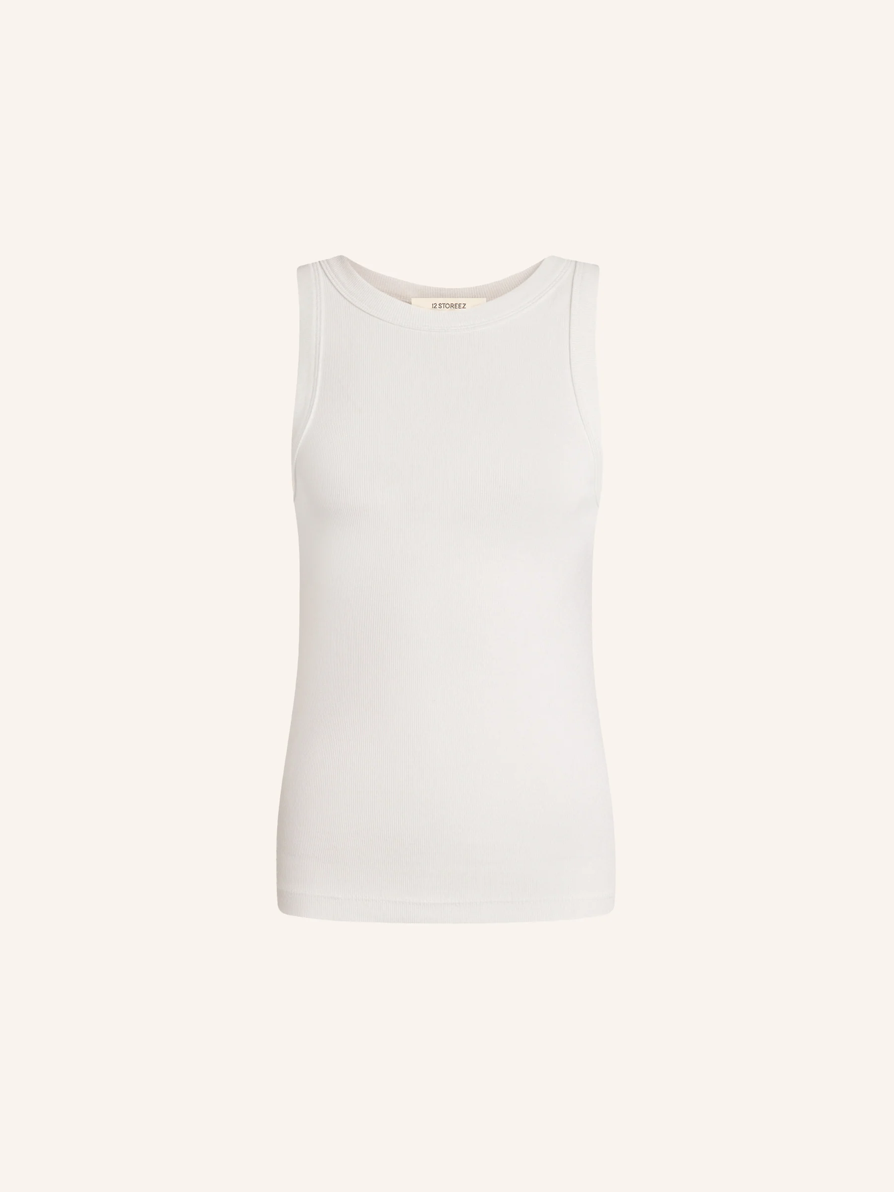 Ribbed cotton tank top - Image 6