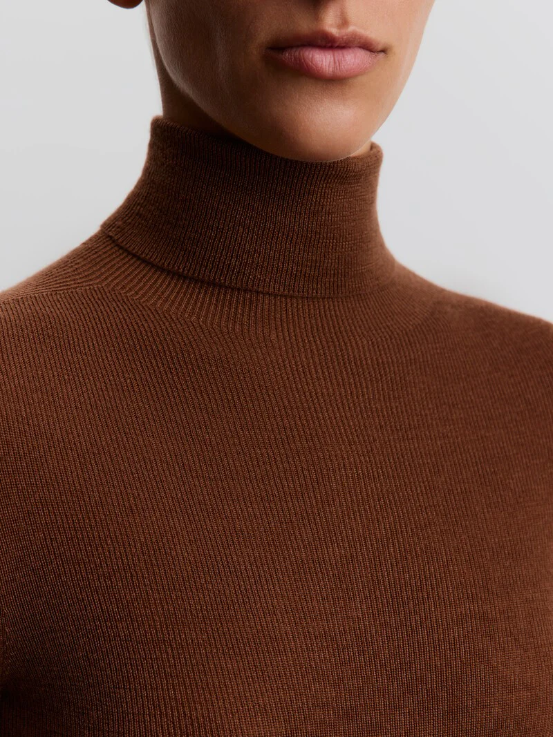Ribbed merino turtleneck - Image 4