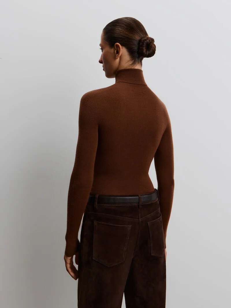Ribbed merino turtleneck - Image 5