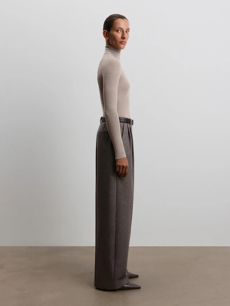 Ribbed merino turtleneck - Image 3