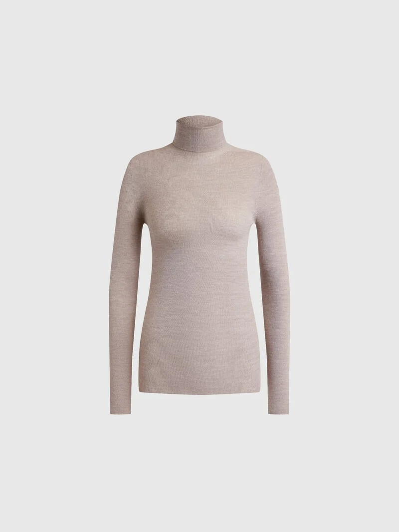 Ribbed merino turtleneck - Image 6