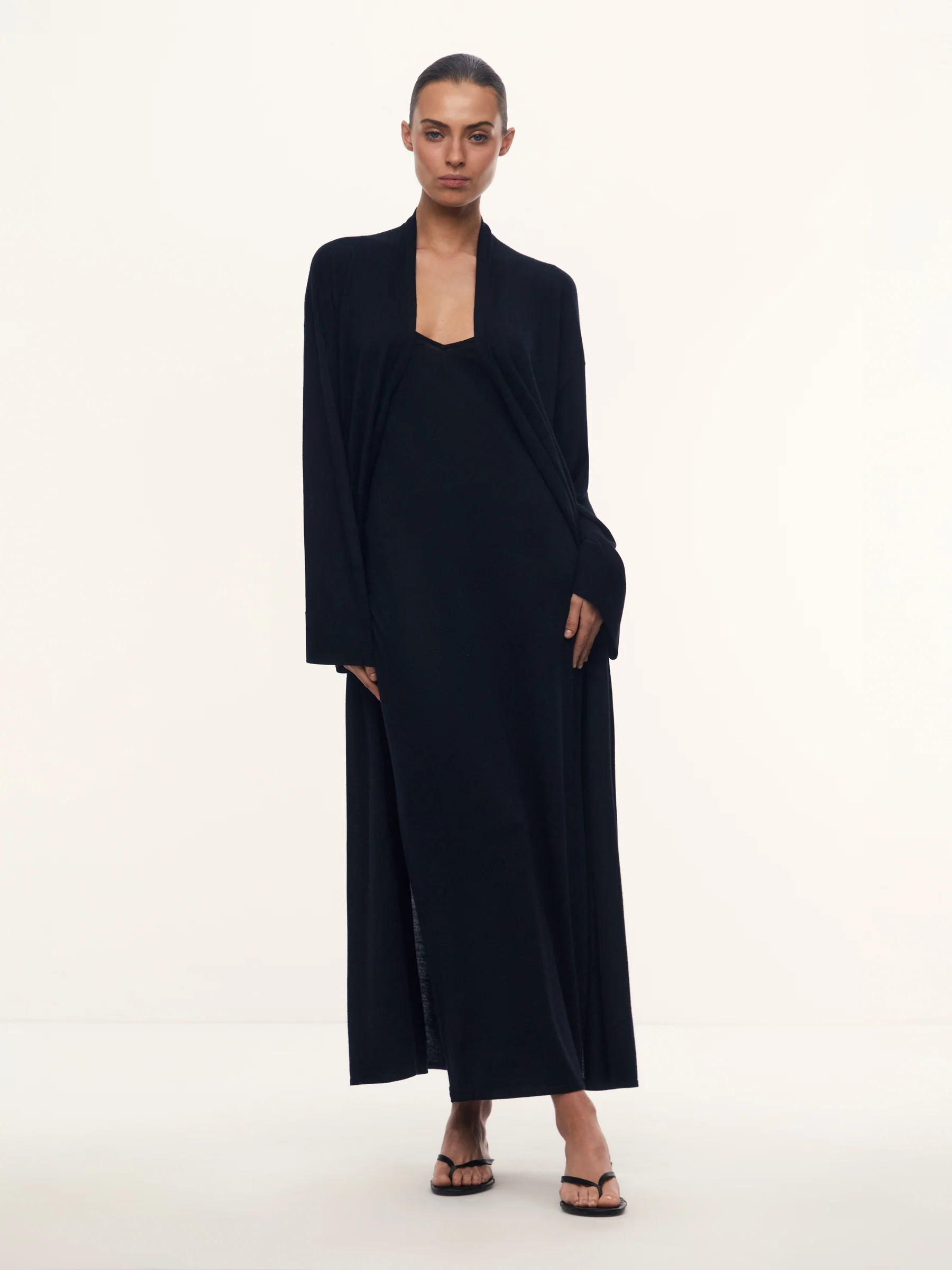 Rosie merino-silk dress - Image 3
