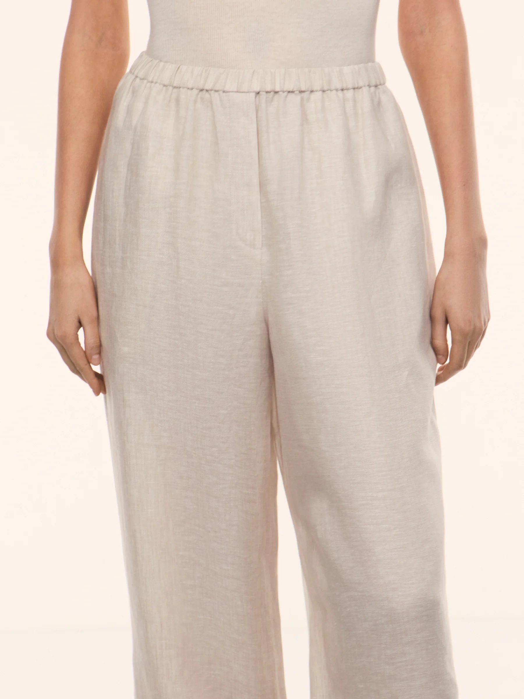 Santorini linen trousers - Image 3
