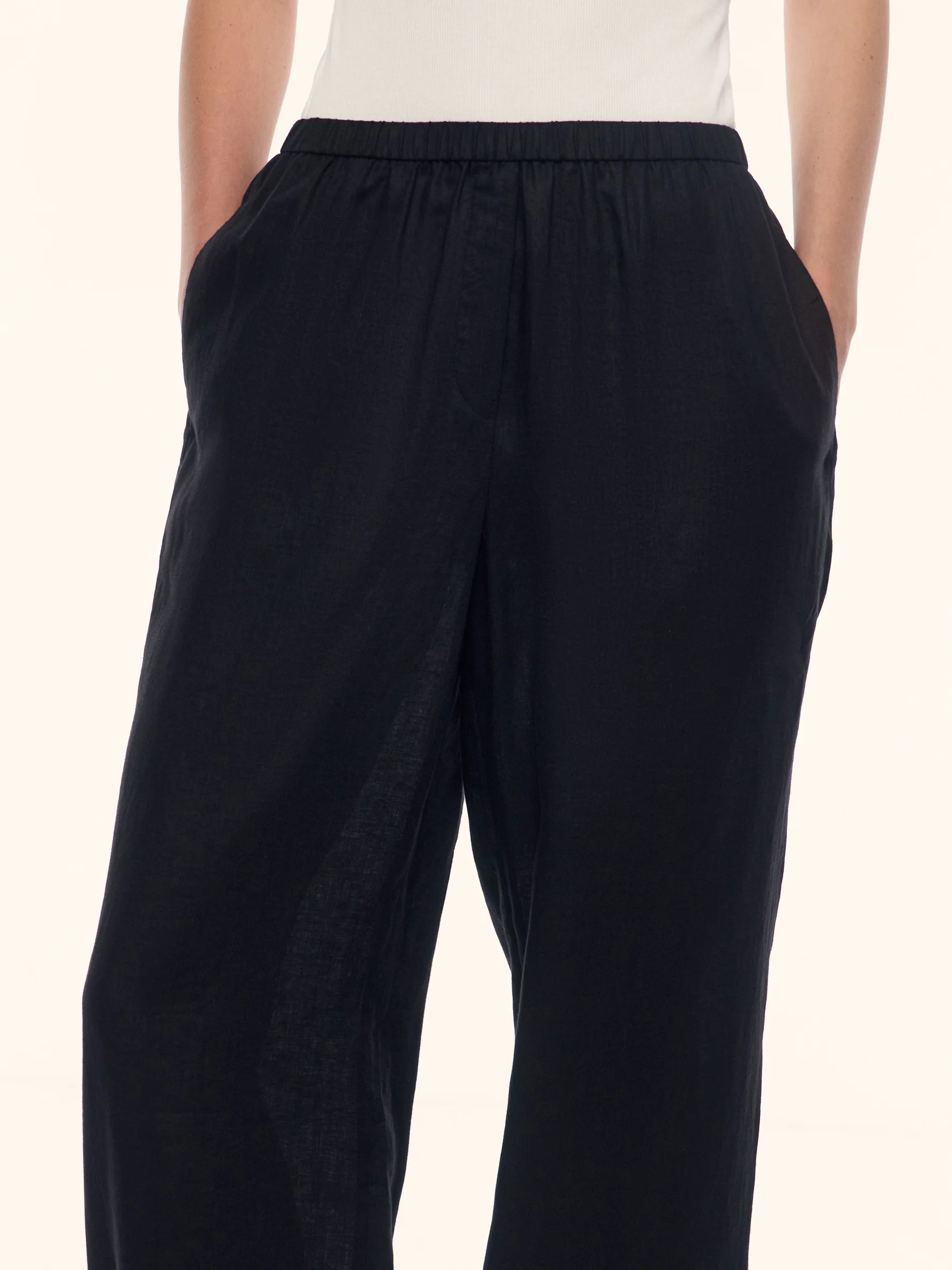 Santorini linen trousers - Image 4