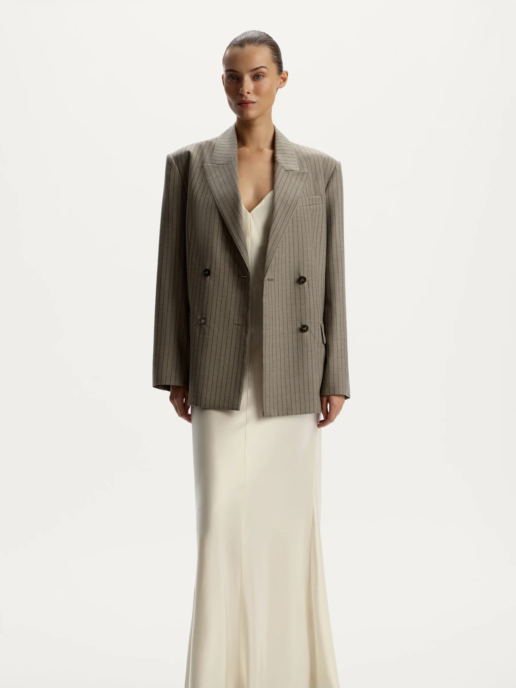 Satin maxi dress - Image 3