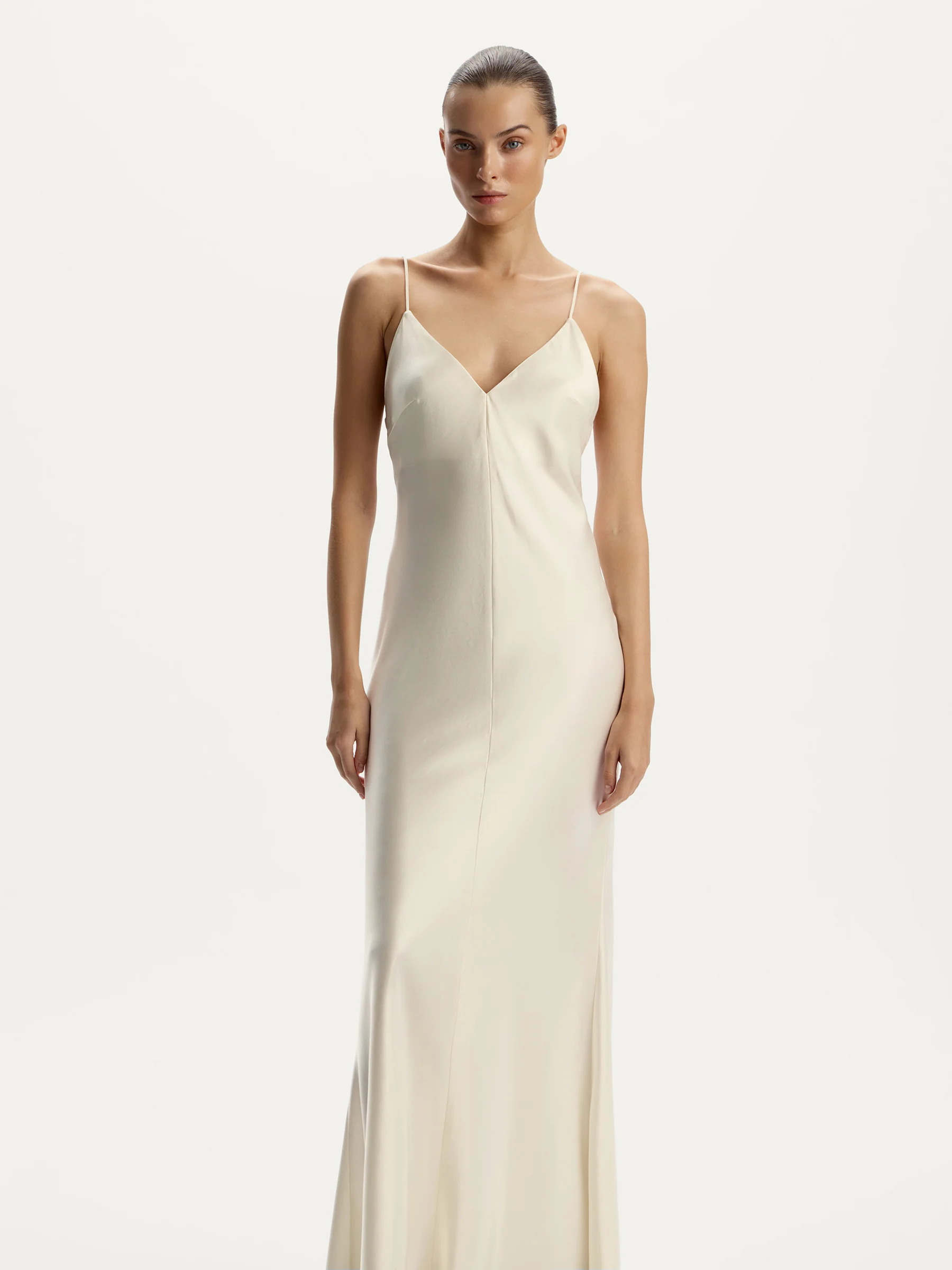Satin maxi dress - Image 4