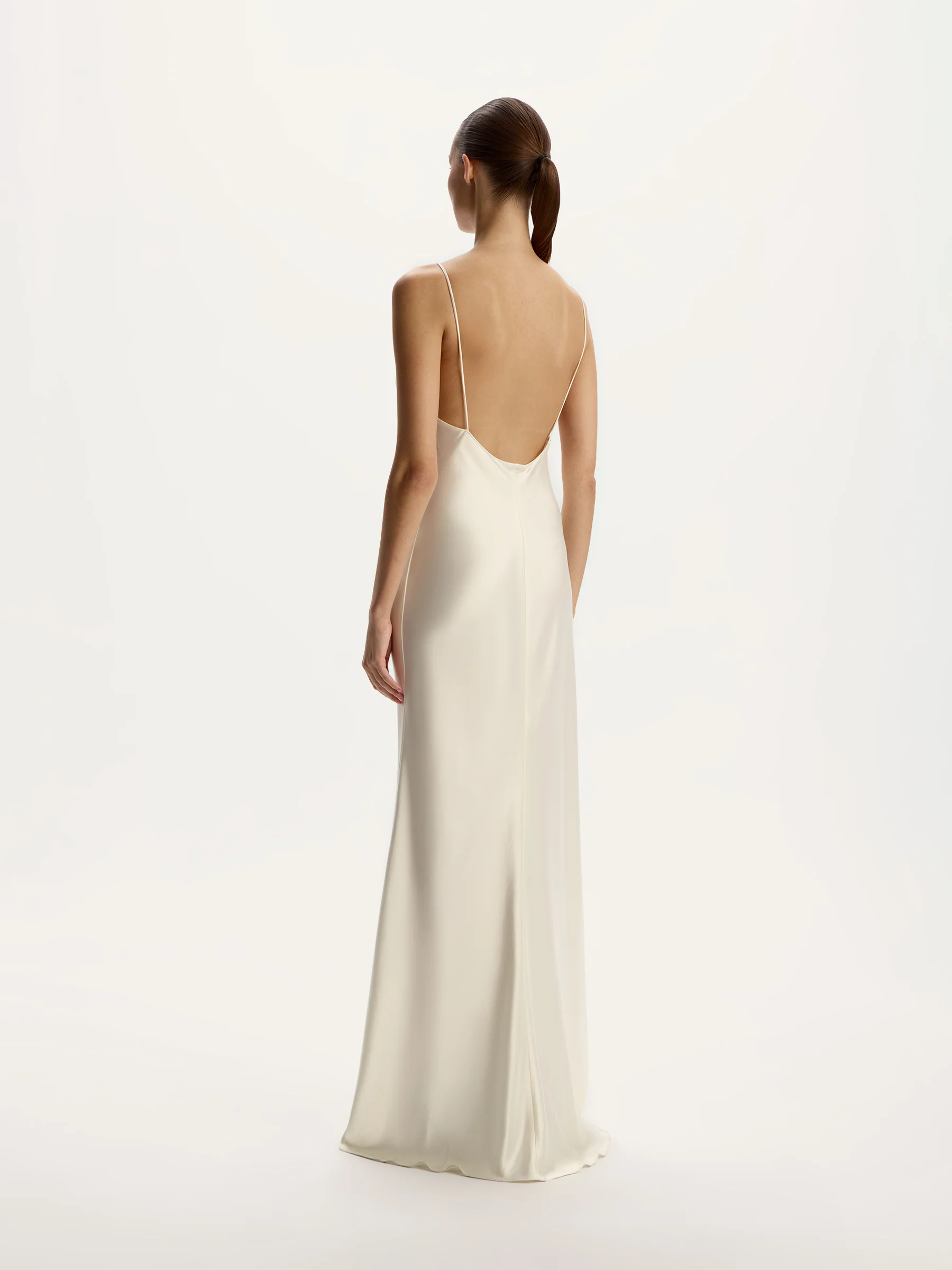 Satin maxi dress - Image 7