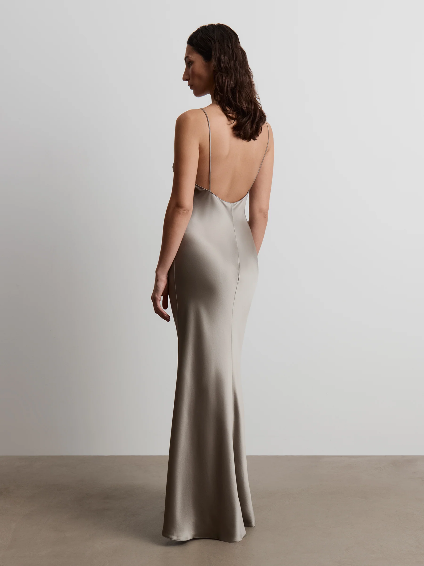 Satin maxi dress - Image 5