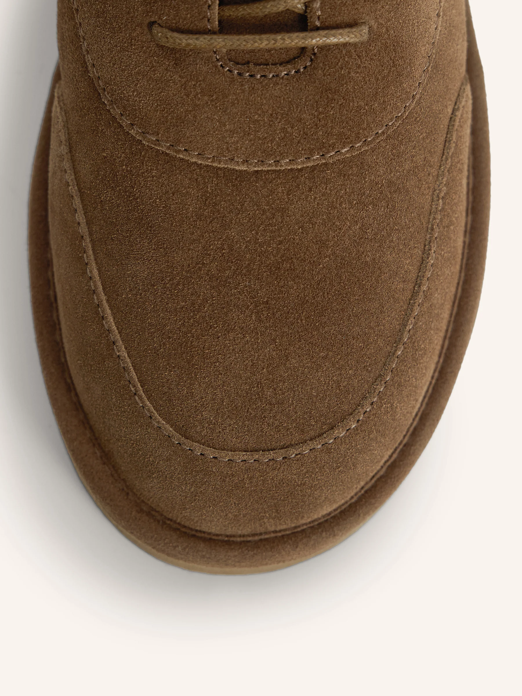 Shearling lace-up shoes - Image 5