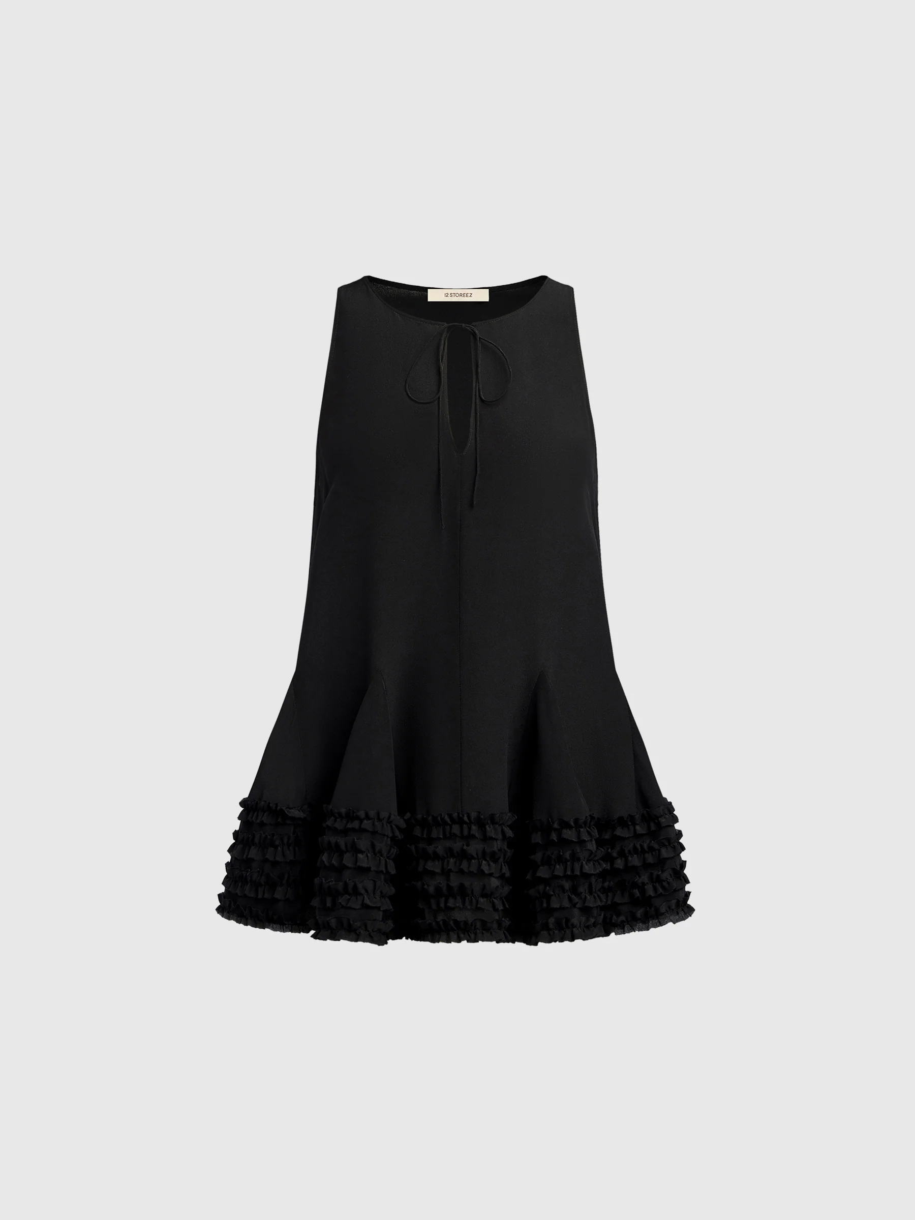 Silk chiffon top - Image 6