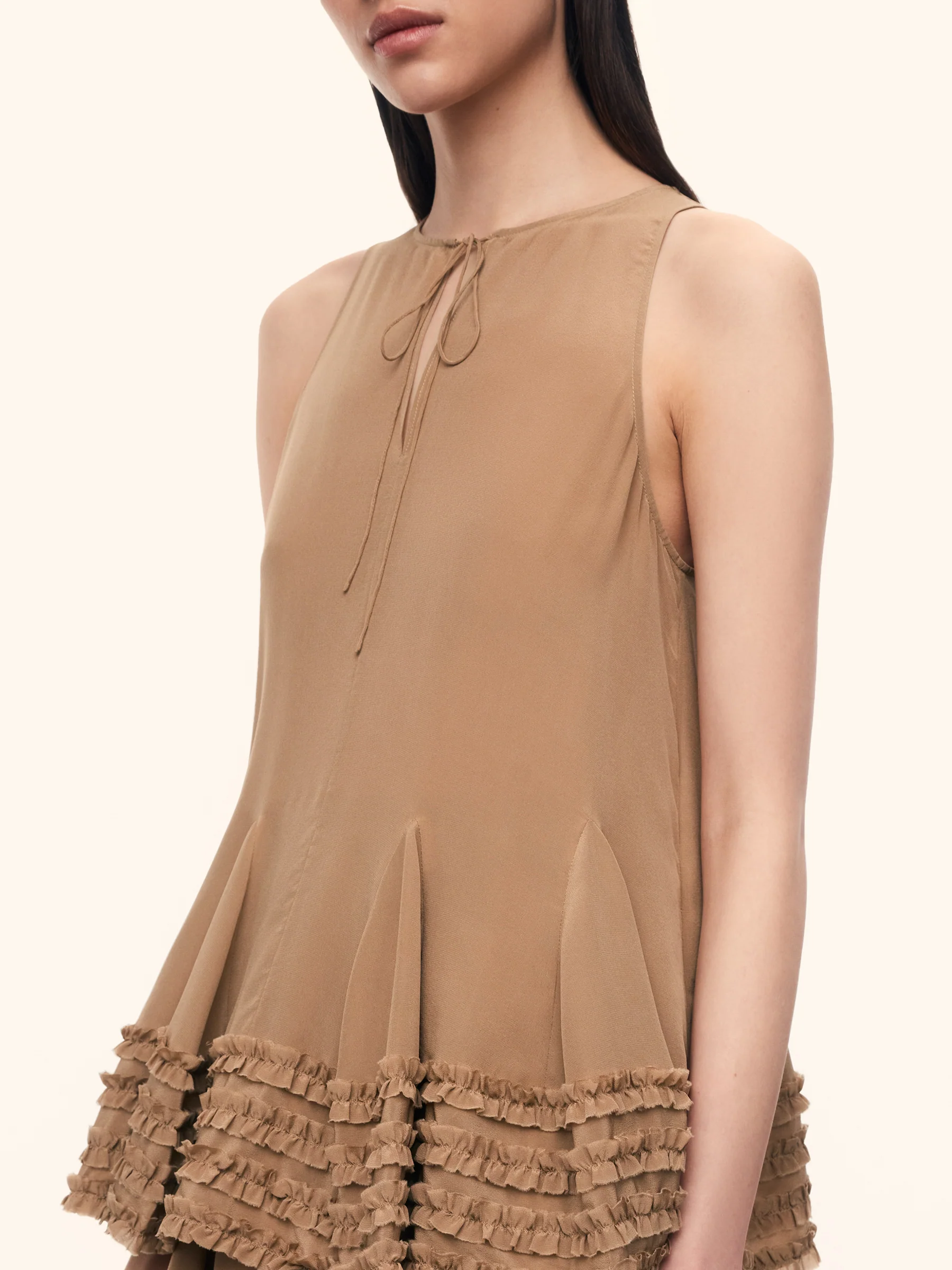 Silk chiffon top - Image 4