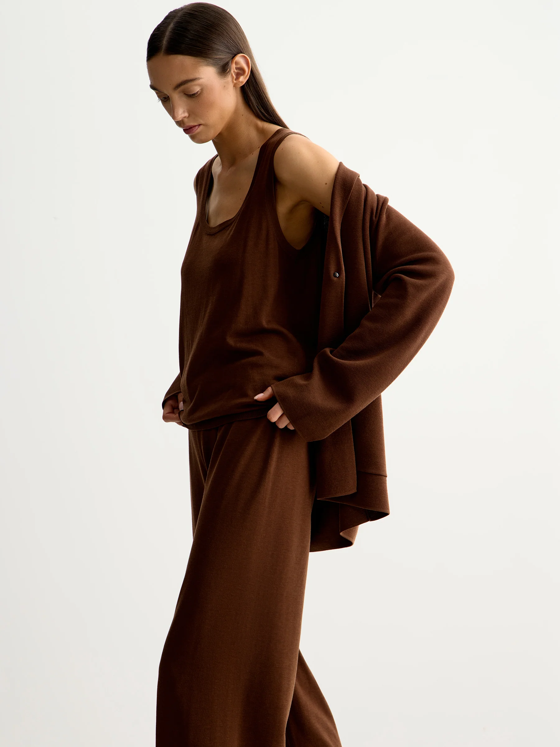 Silk-cotton cardigan - Image 2