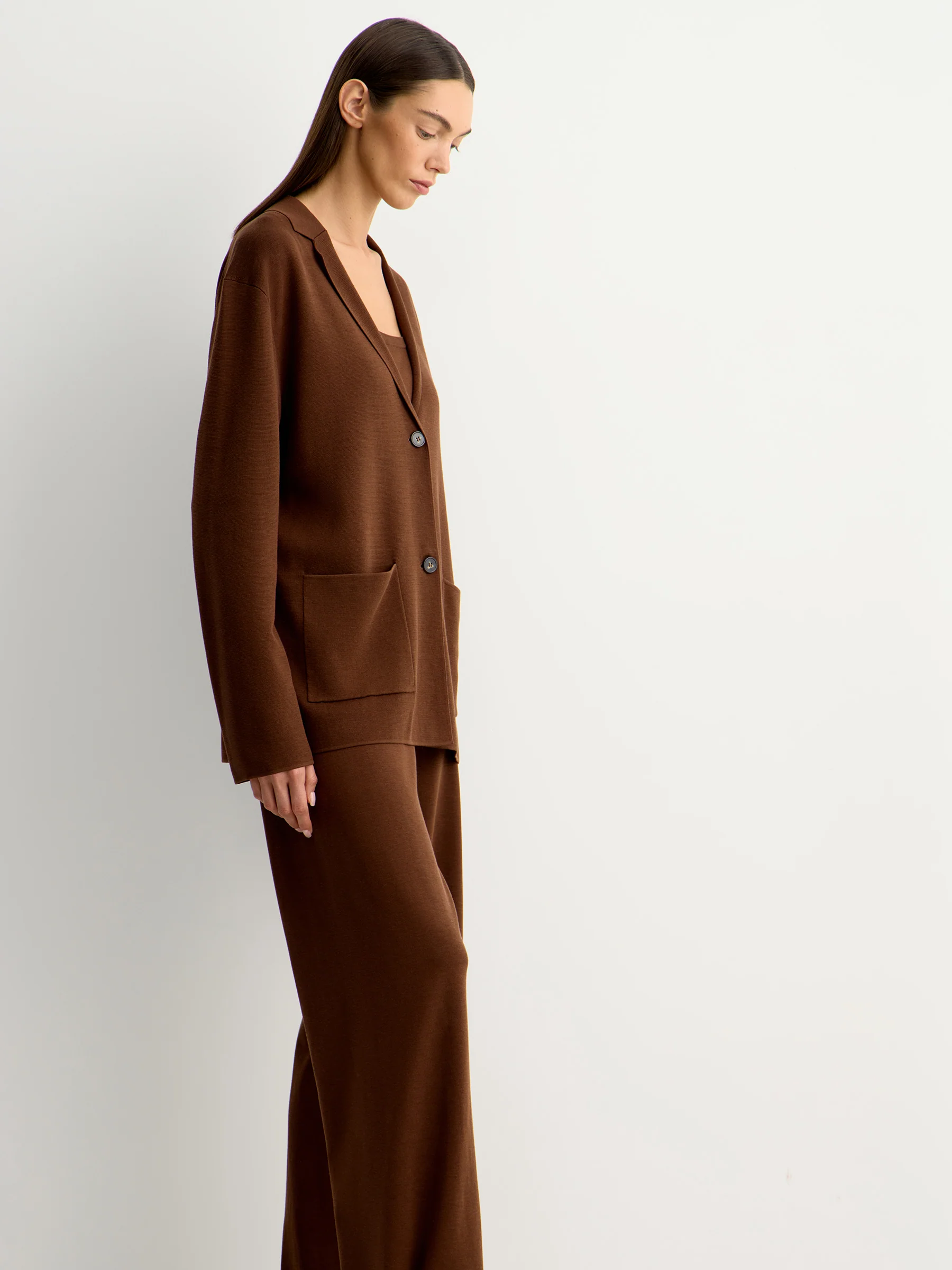 Silk-cotton cardigan - Image 3