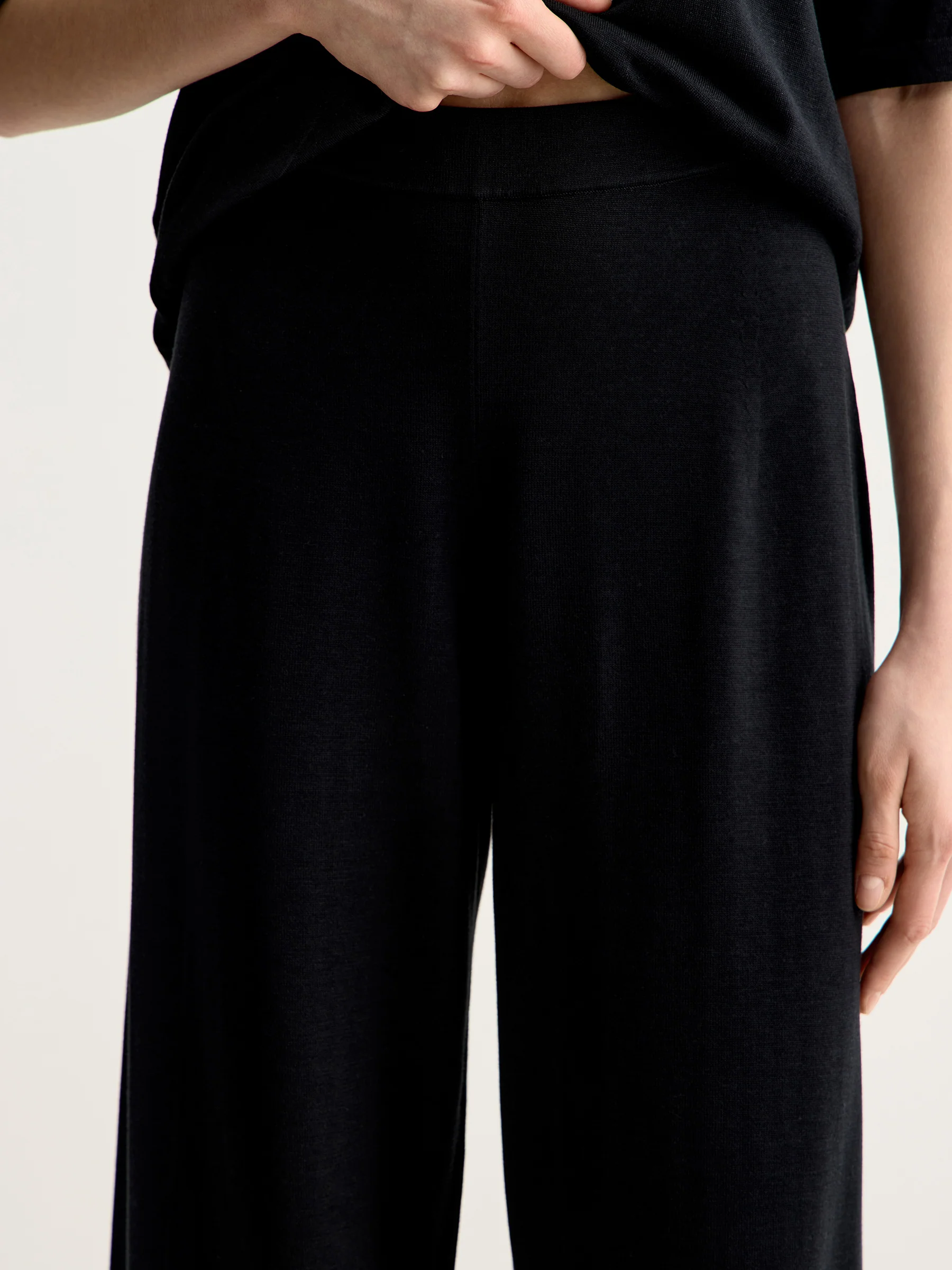 Silk-cotton trousers - Image 5