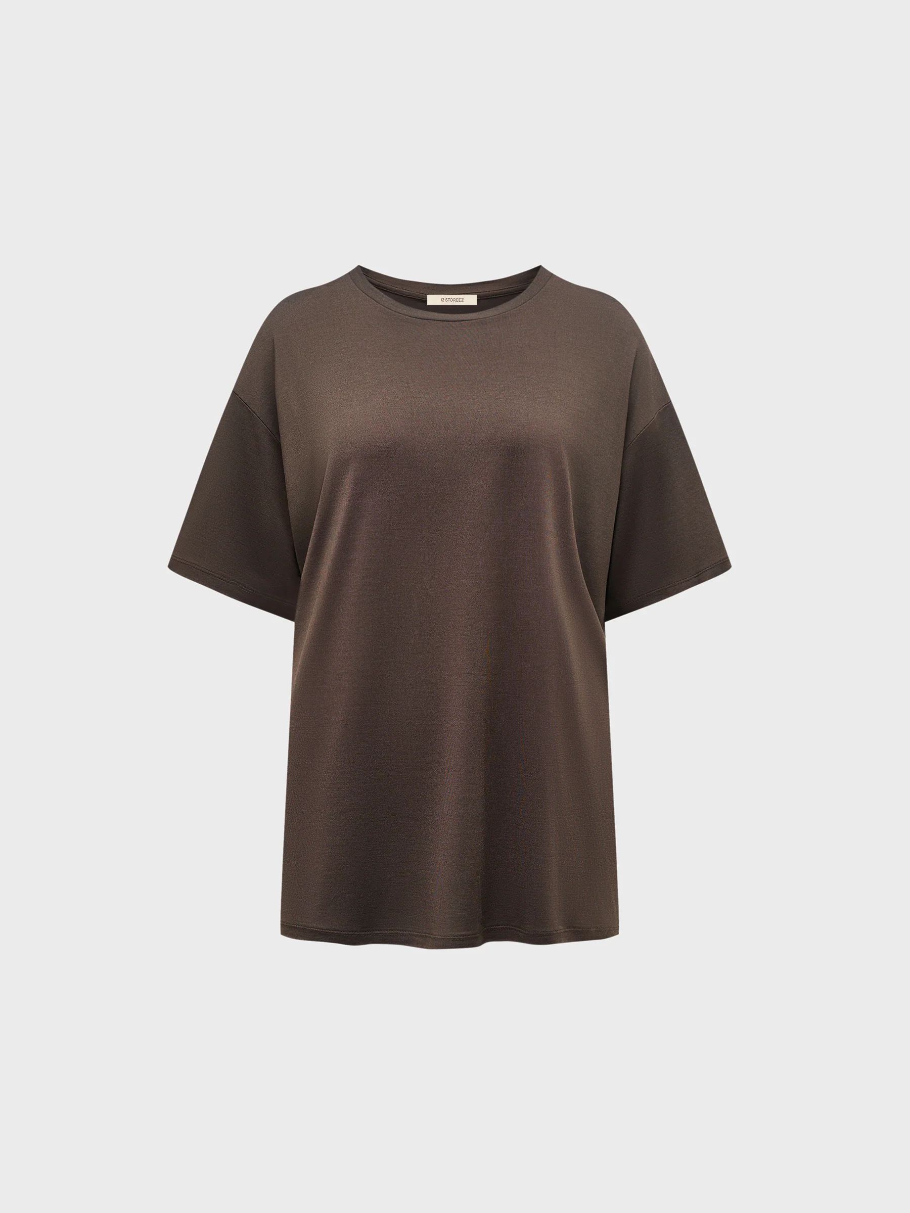 Silk jersey T-shirt - Image 7