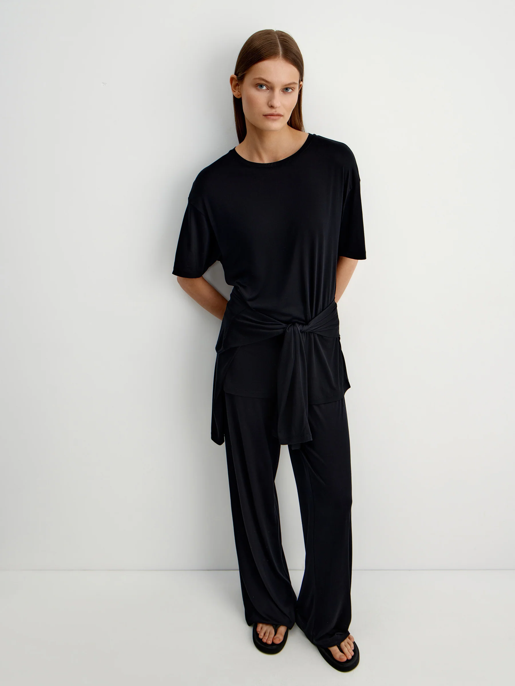 Silk jersey T-shirt - Image 2