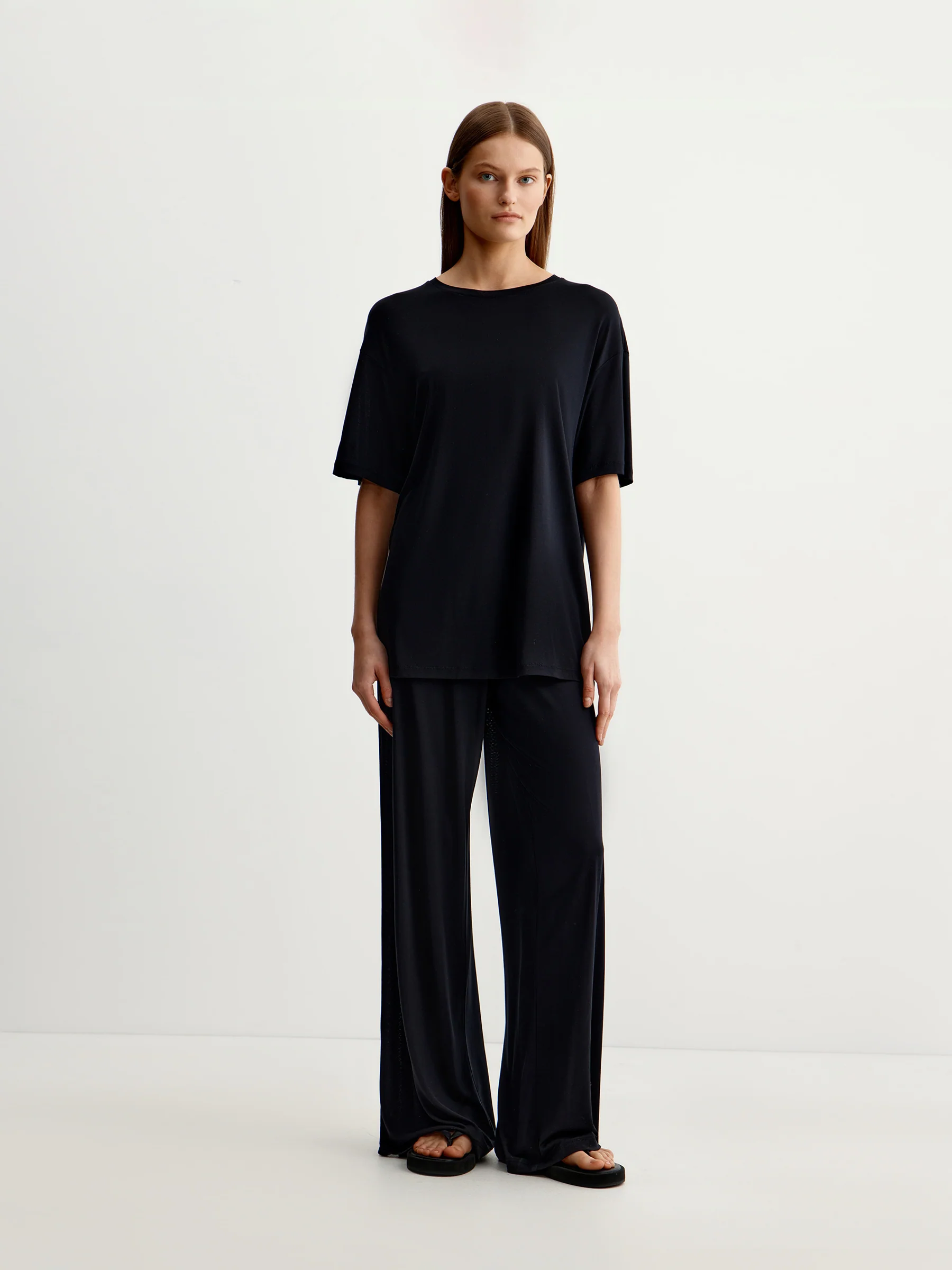Silk jersey T-shirt - Image 3