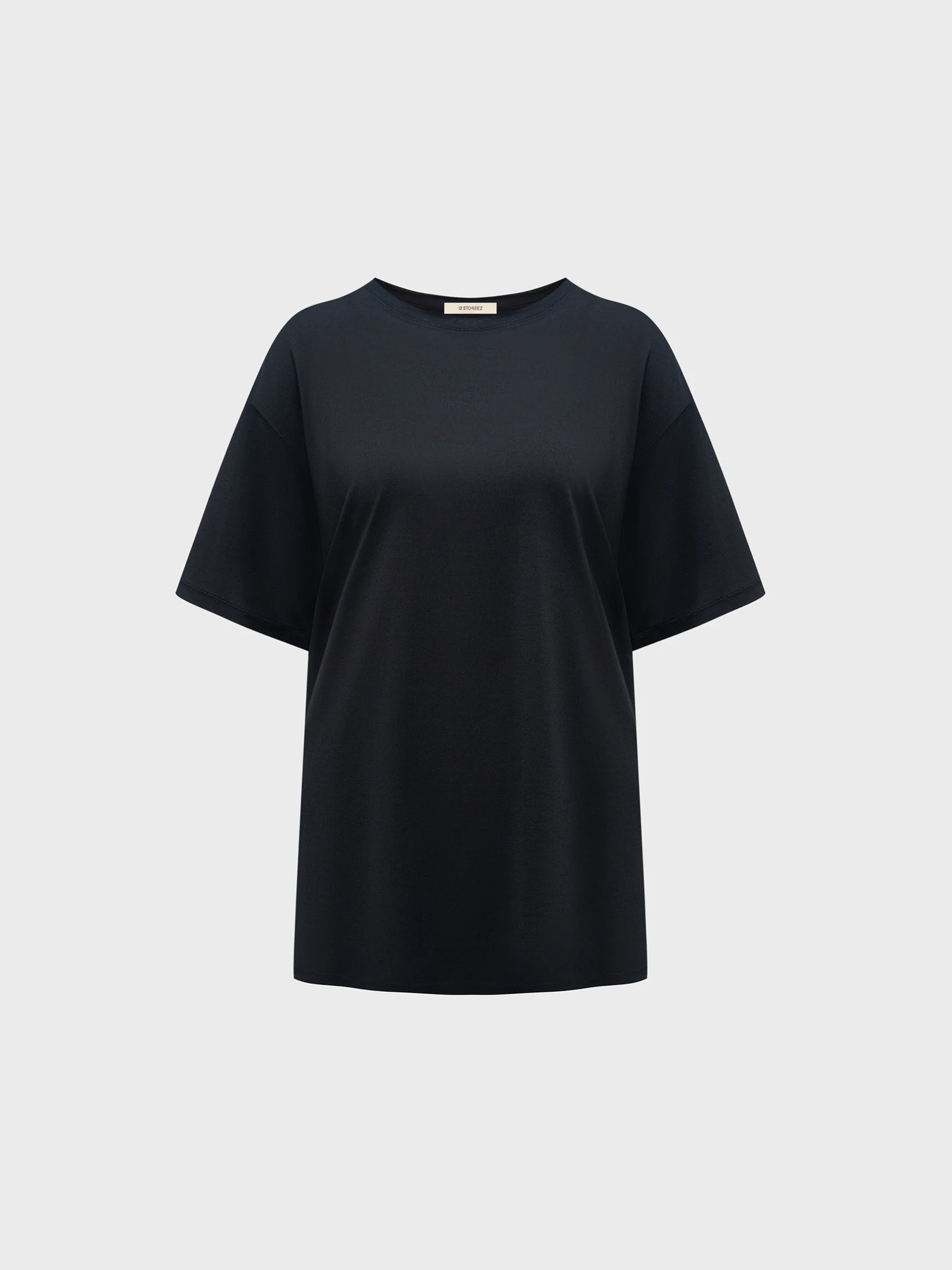 Silk jersey T-shirt - Image 5