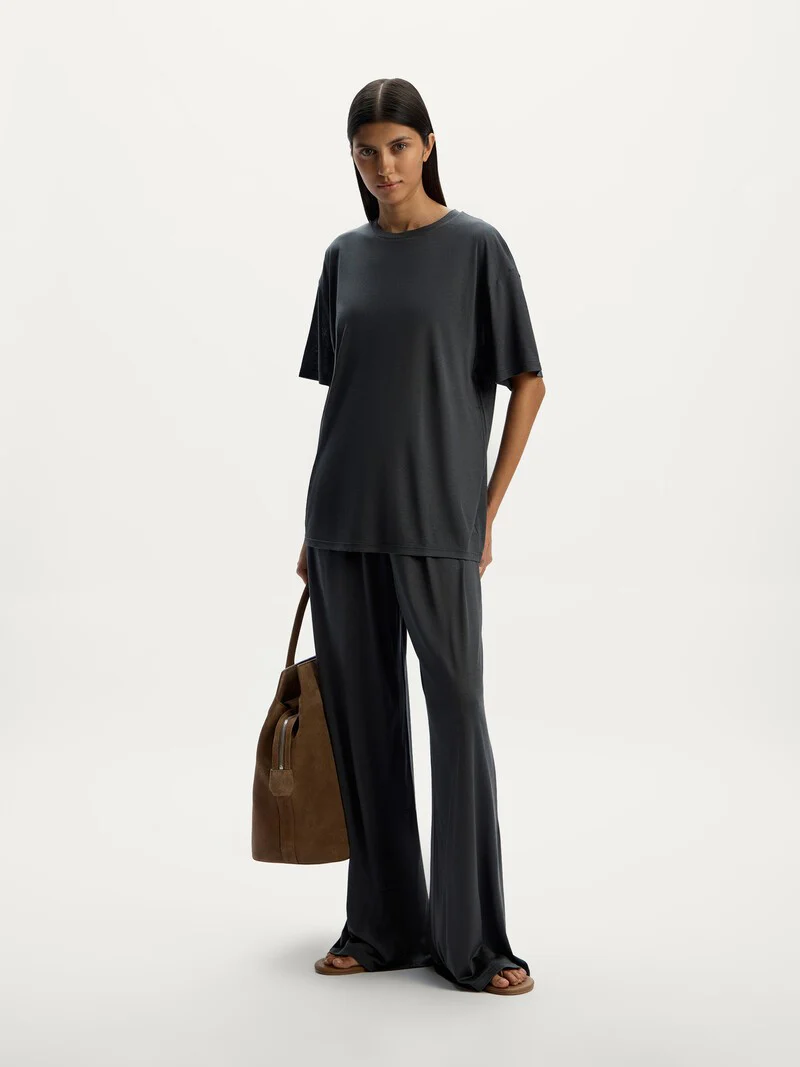 Silk jersey T-shirt - Image 2