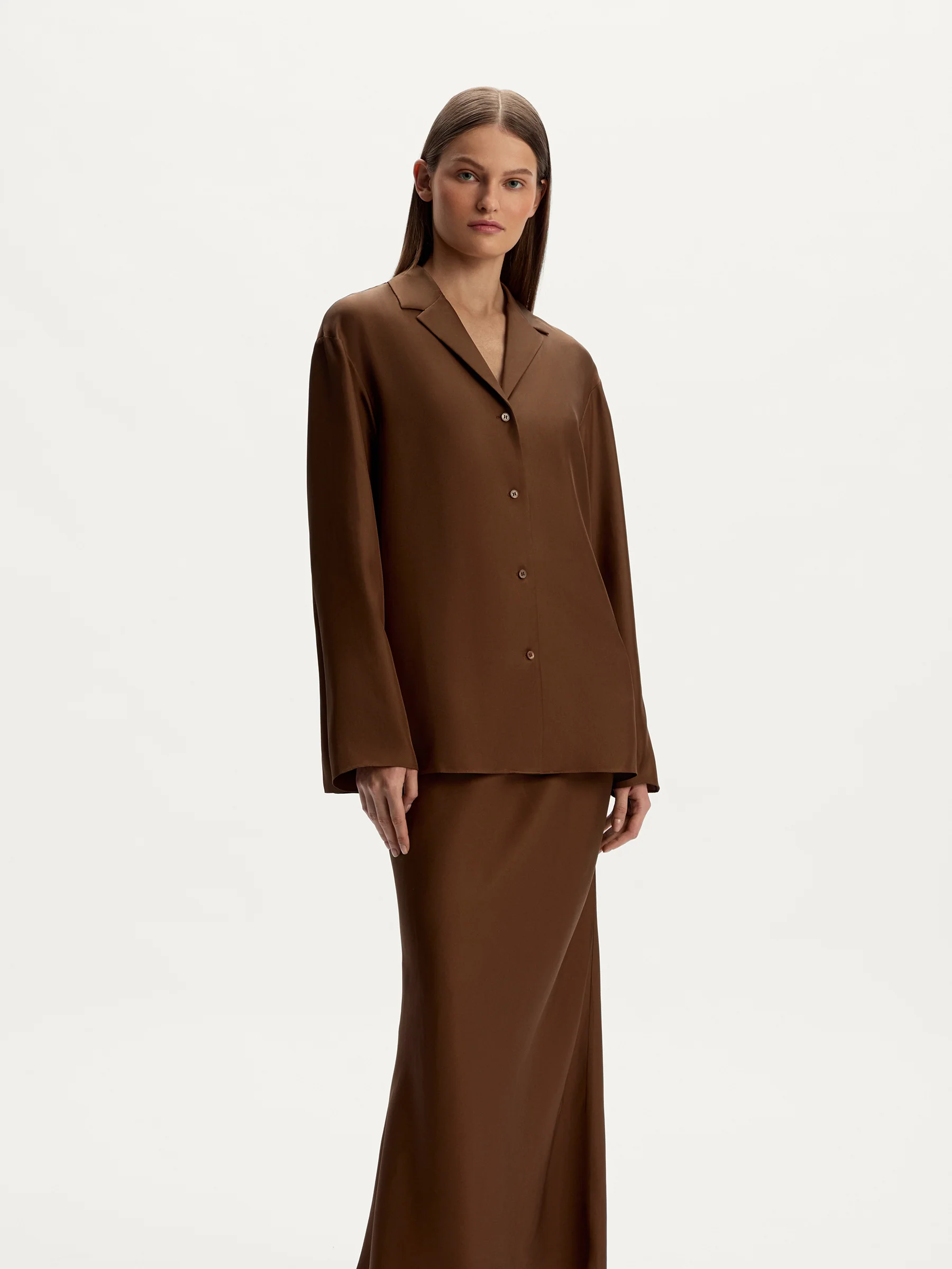 Silk maxi skirt - Image 2