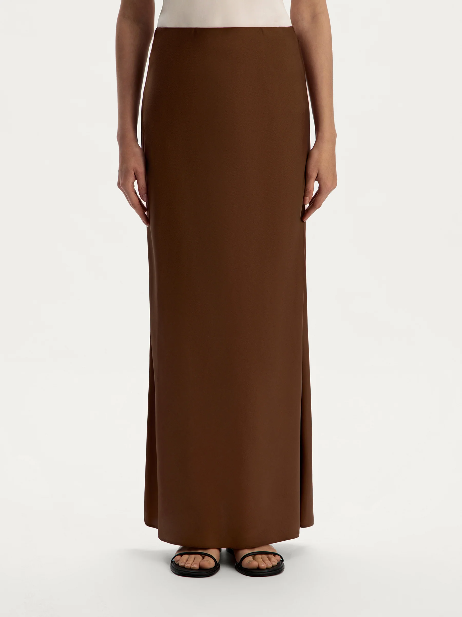 Silk maxi skirt - Image 3