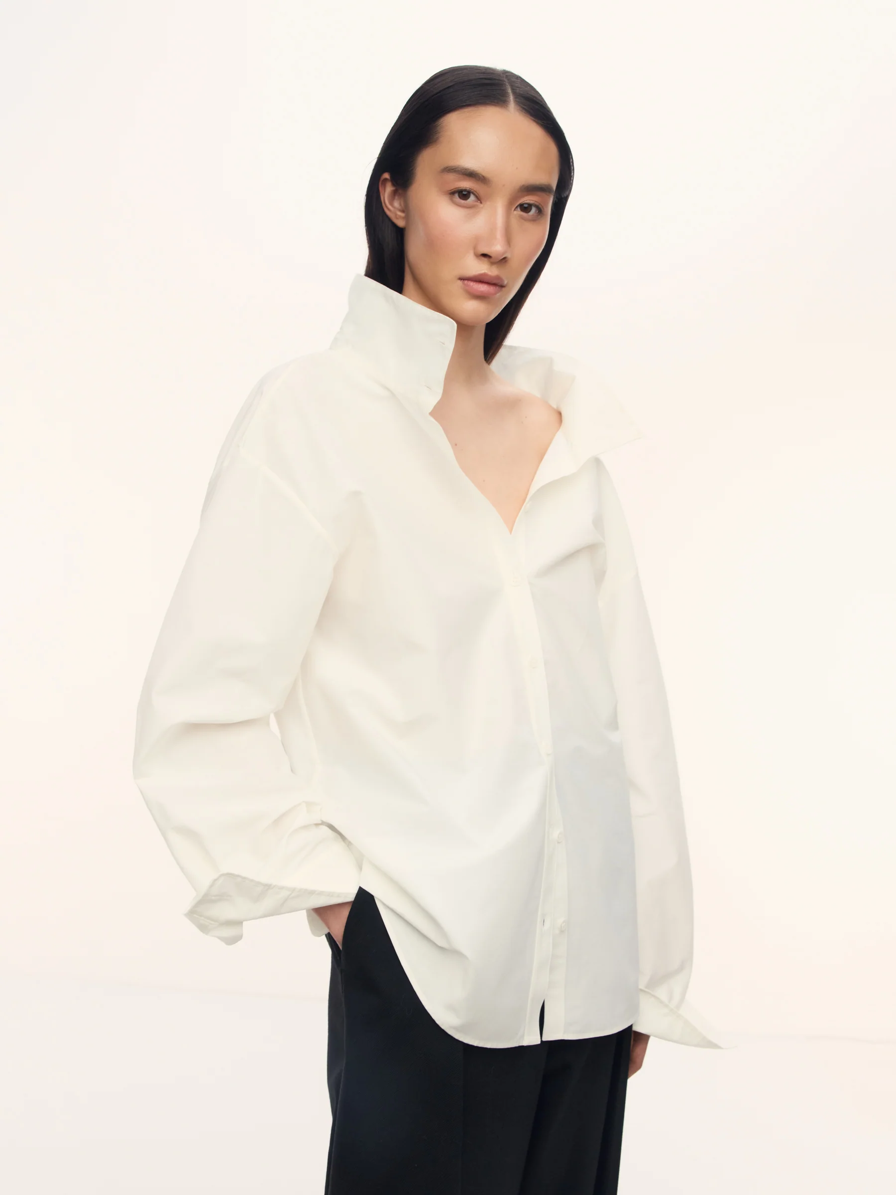 Simone cotton-silk shirt