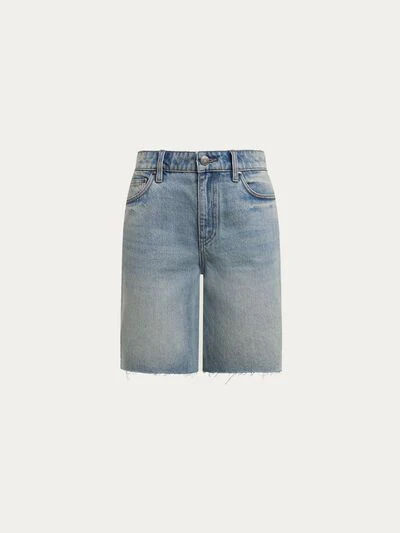 Slim fit denim shorts - Image 8