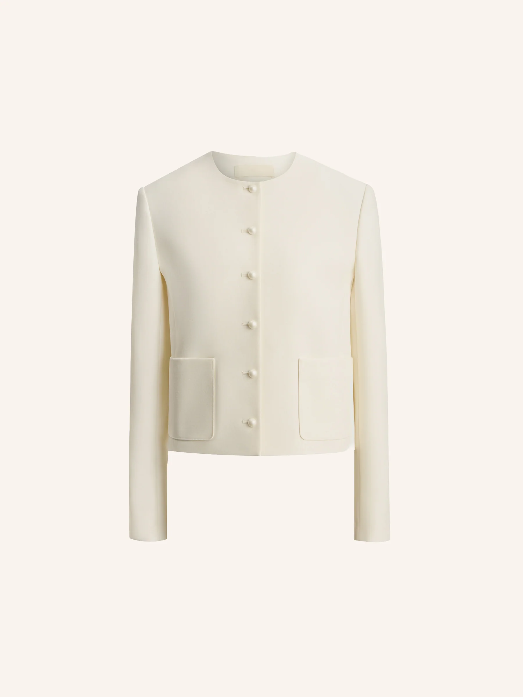 Sofia wool-silk jacket - Image 6