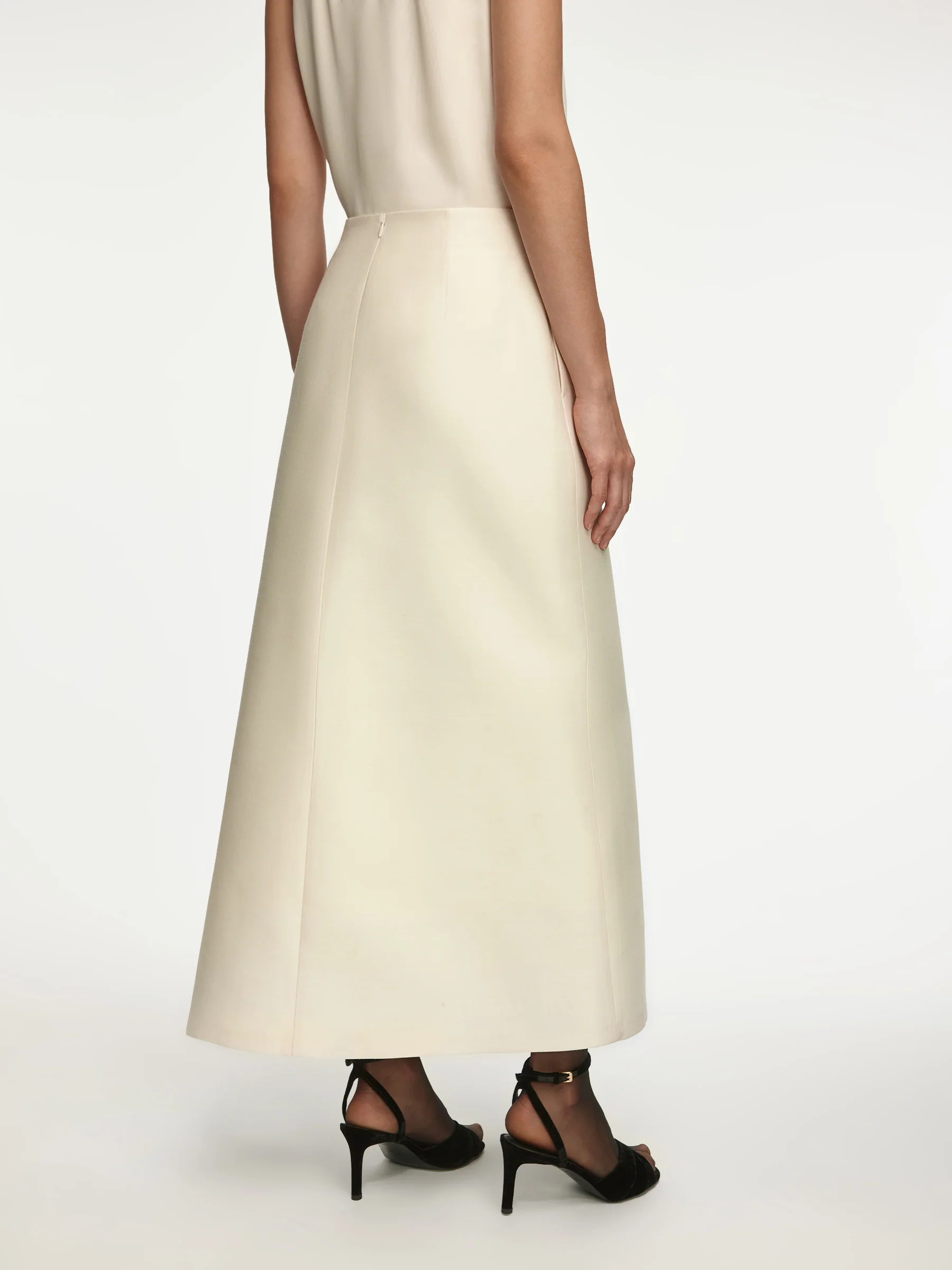 Sofia wool-silk skirt - Image 5