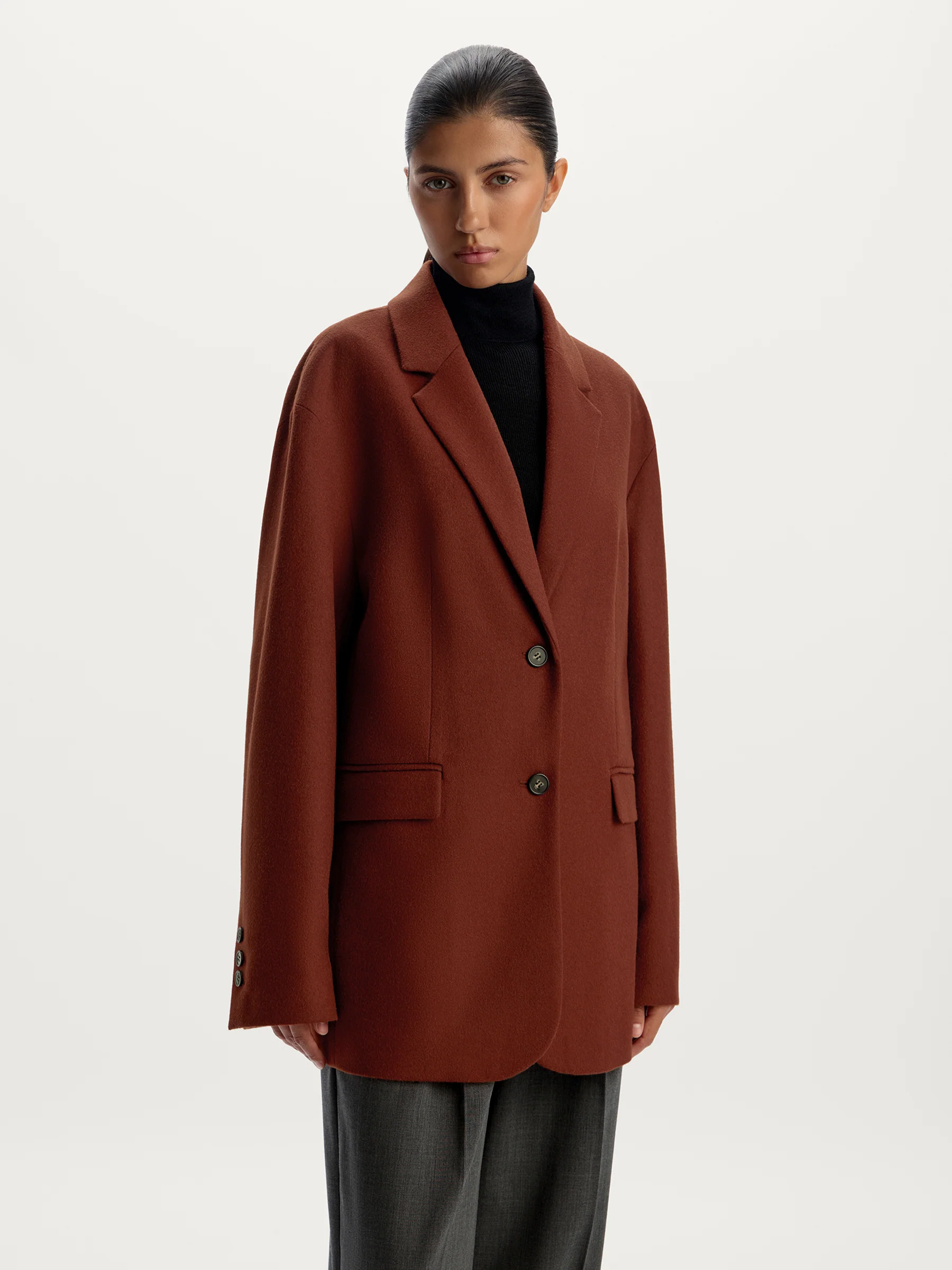 Soft wool blazer