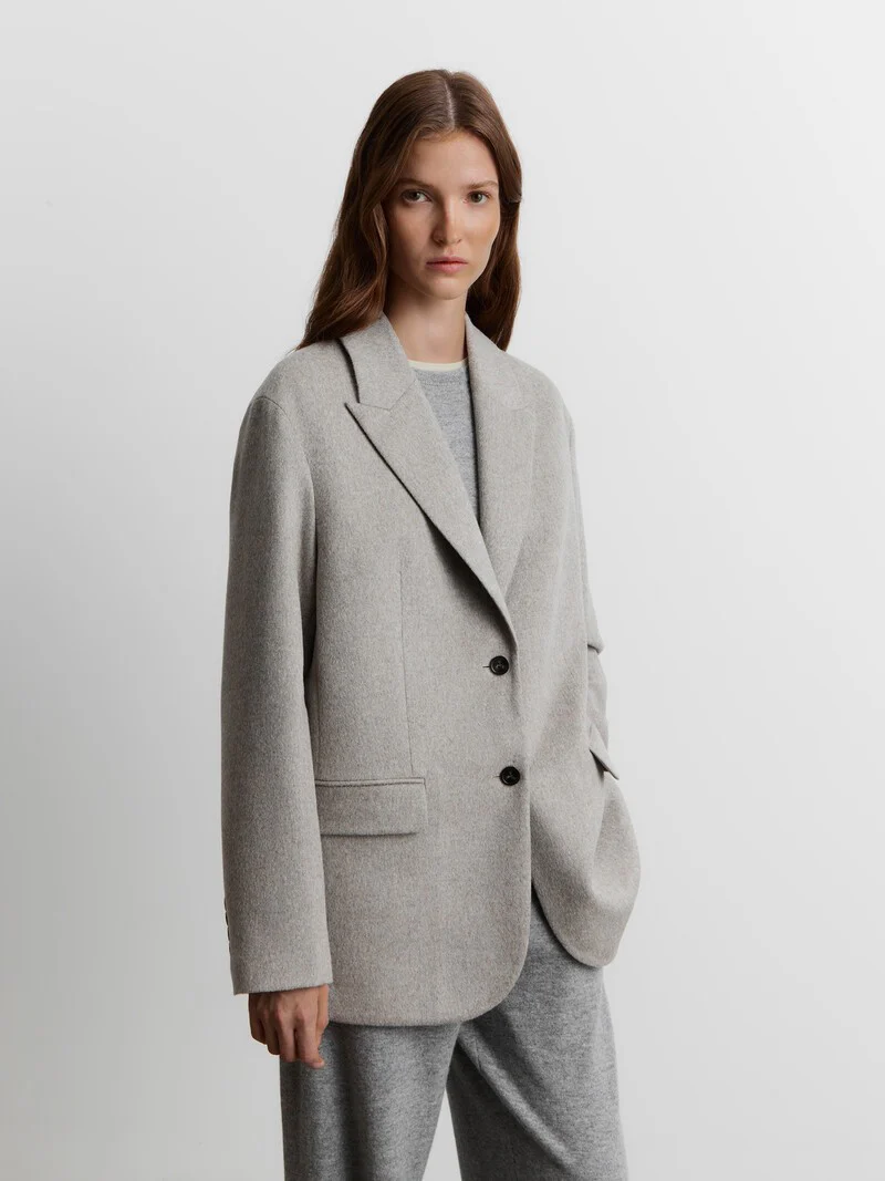 Soft wool blazer