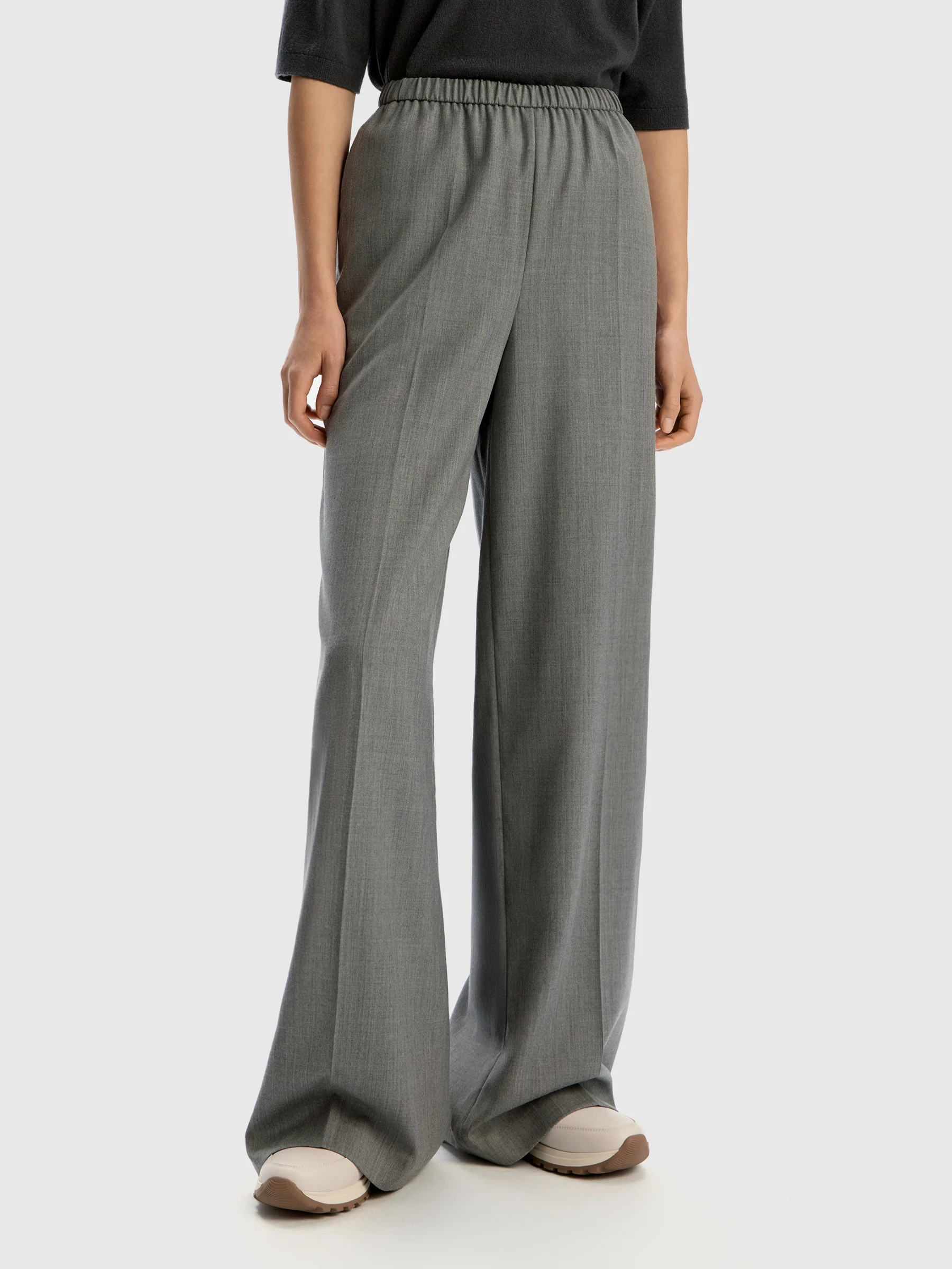 Soft wool trousers - Image 3