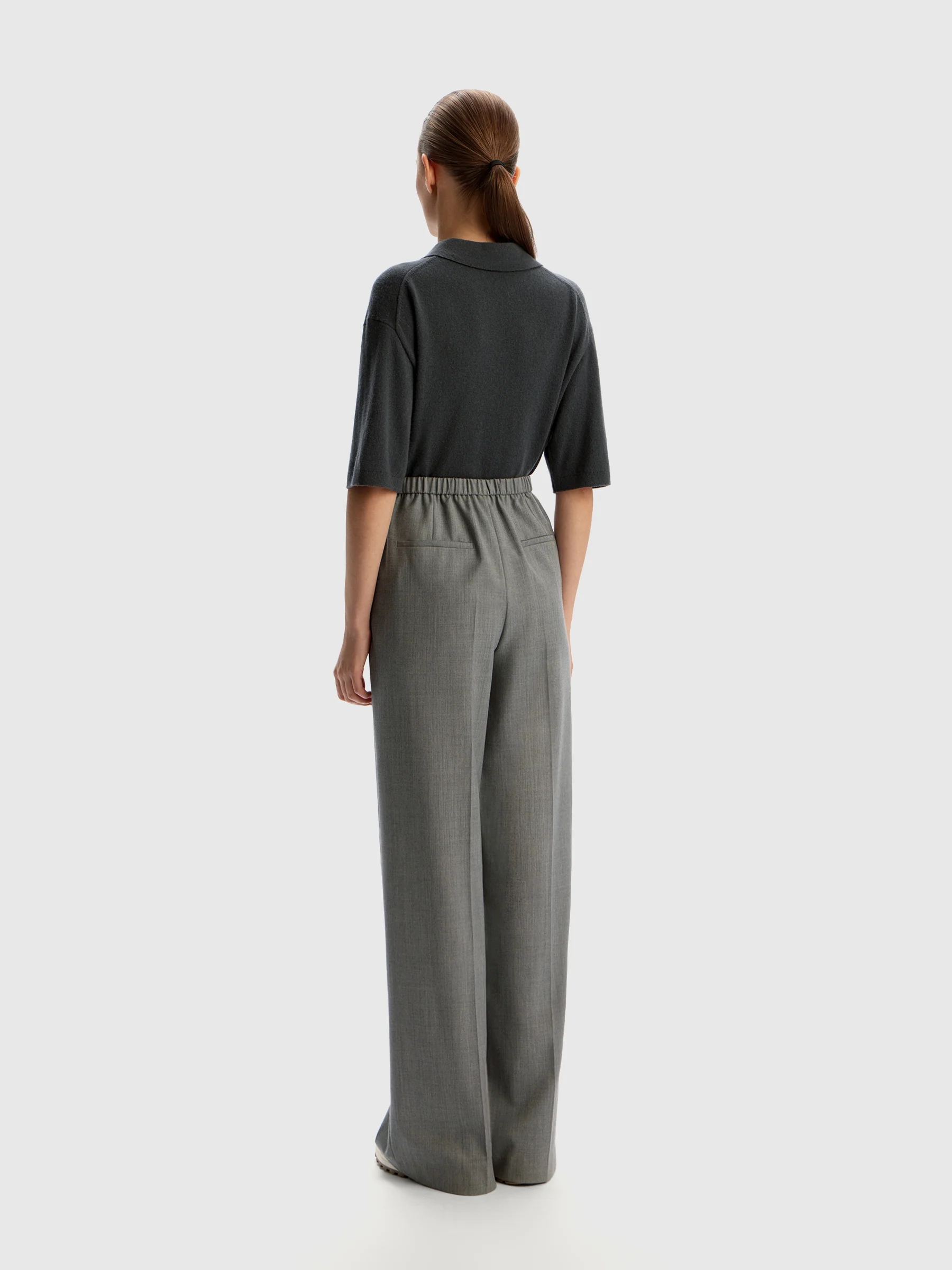 Soft wool trousers - Image 6