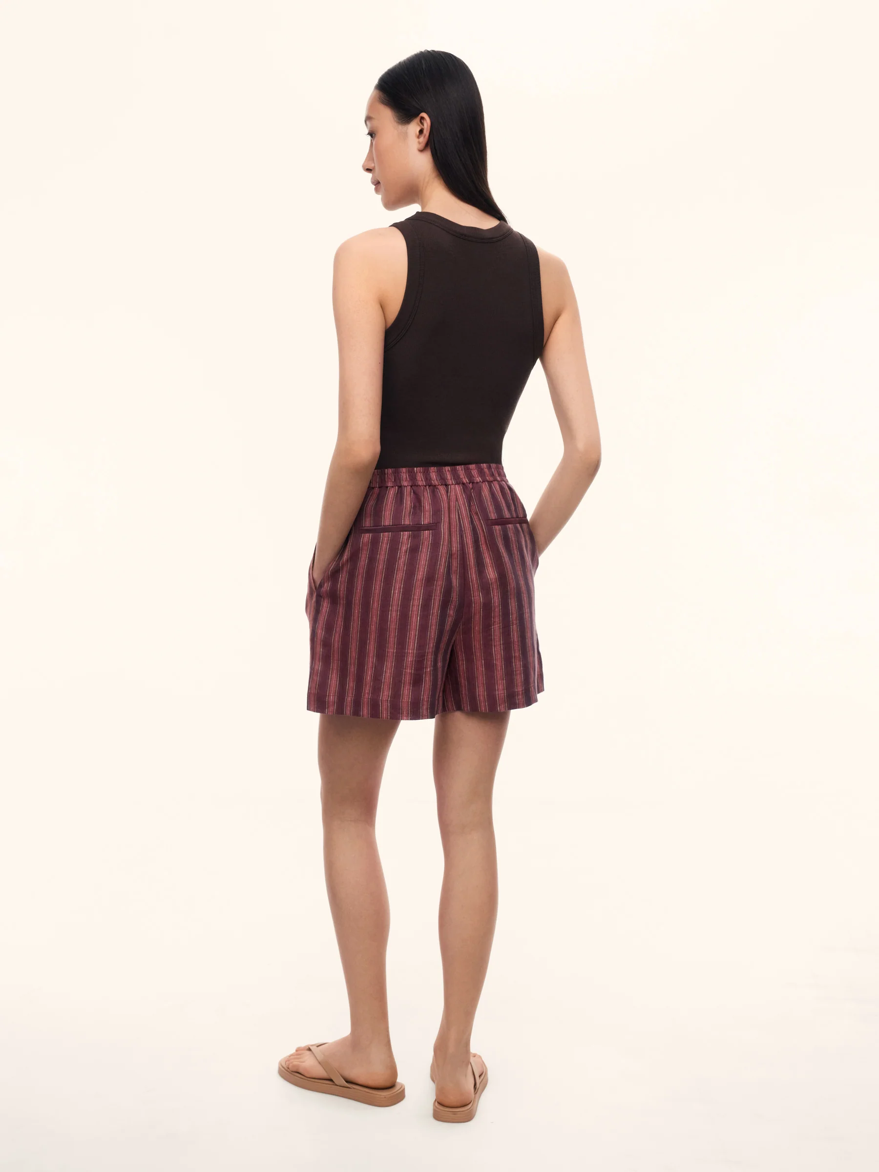 Sorbet linen shorts - Image 5