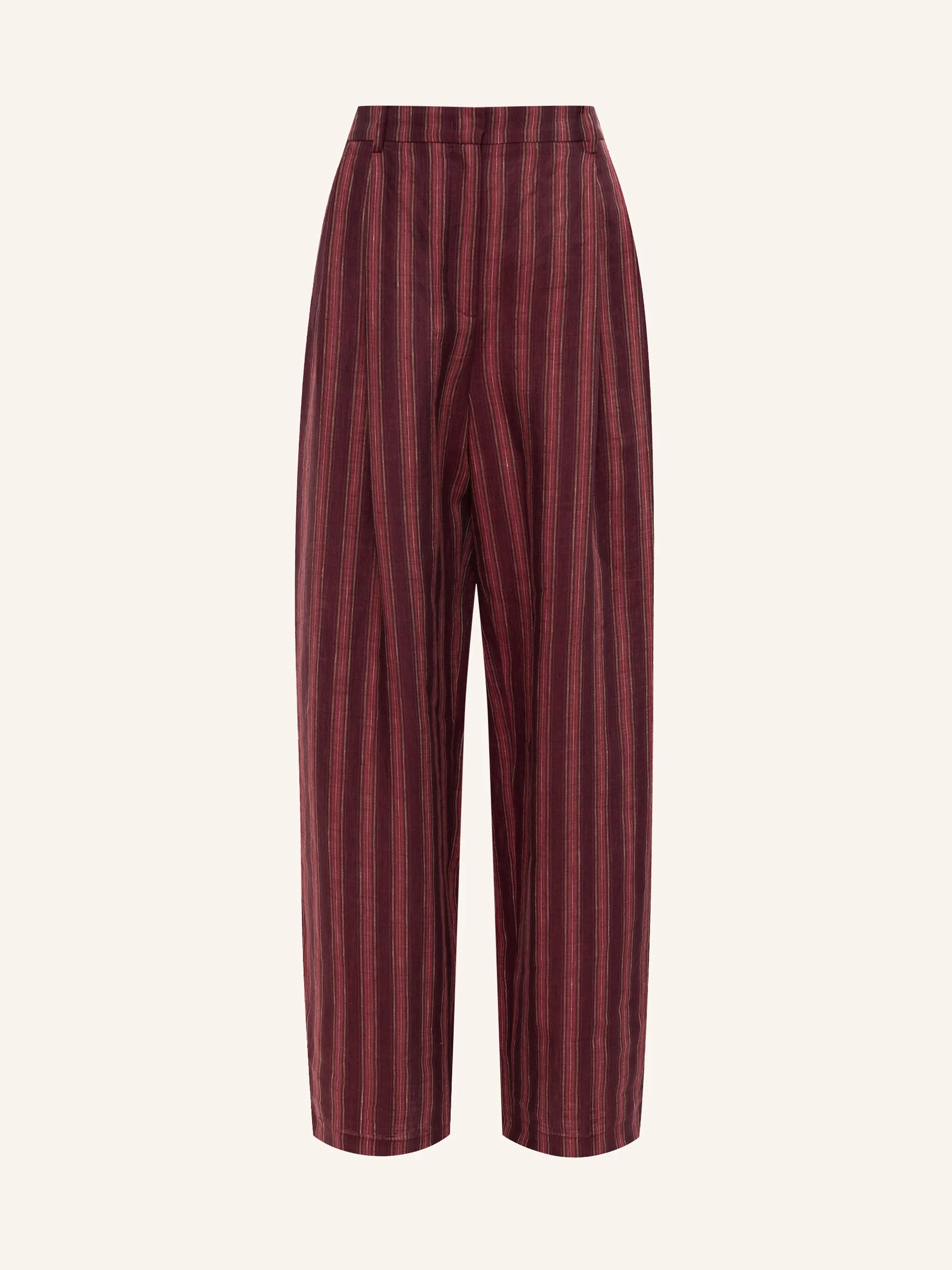 Sorbet linen trousers - Image 6