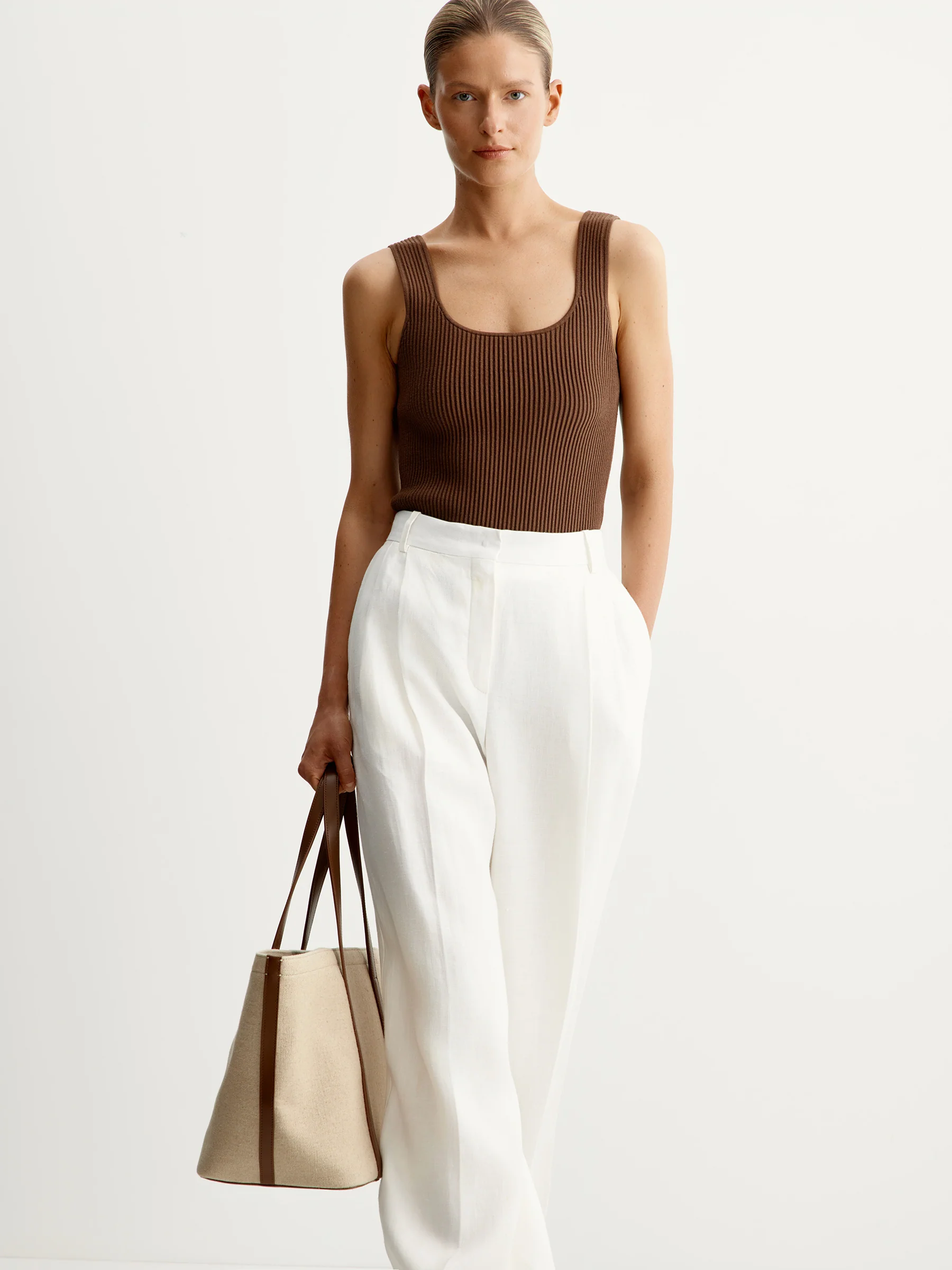Square neck tank top - Image 3