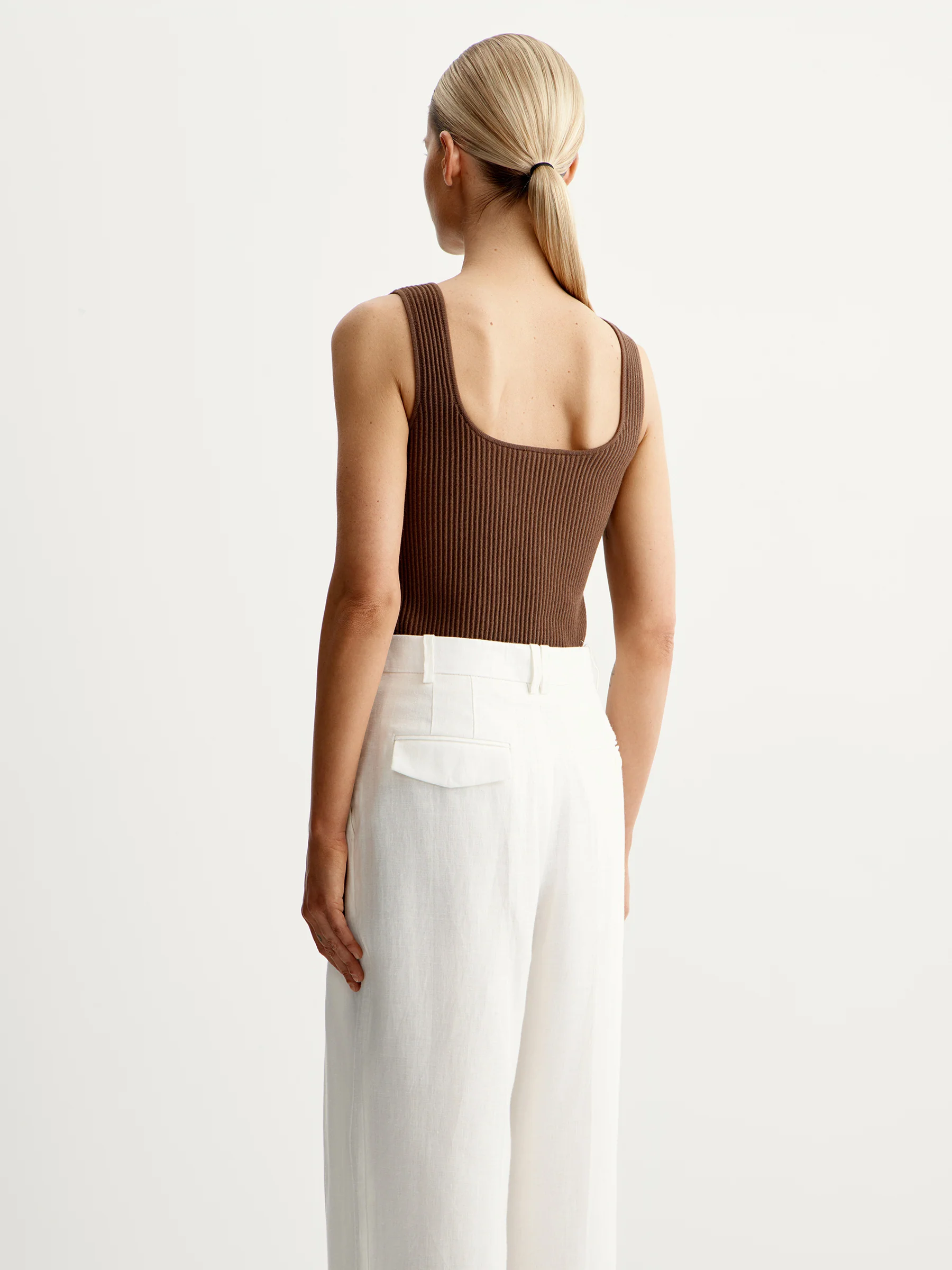 Square neck tank top - Image 6