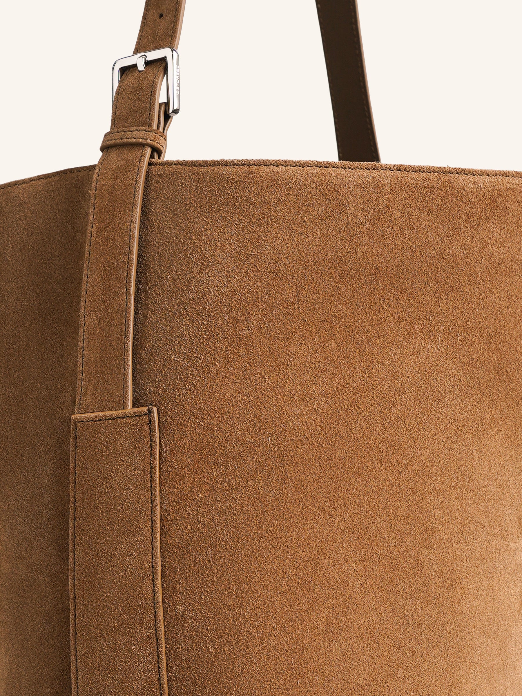 Suede shoulder bag - Image 4